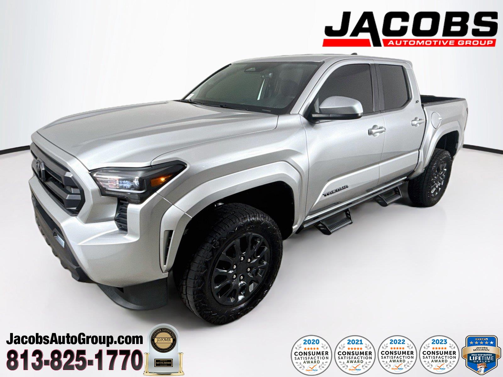 Celestial Silver Metallic 2025 Toyota Tacoma Pickup Truck 4X2 Automatic