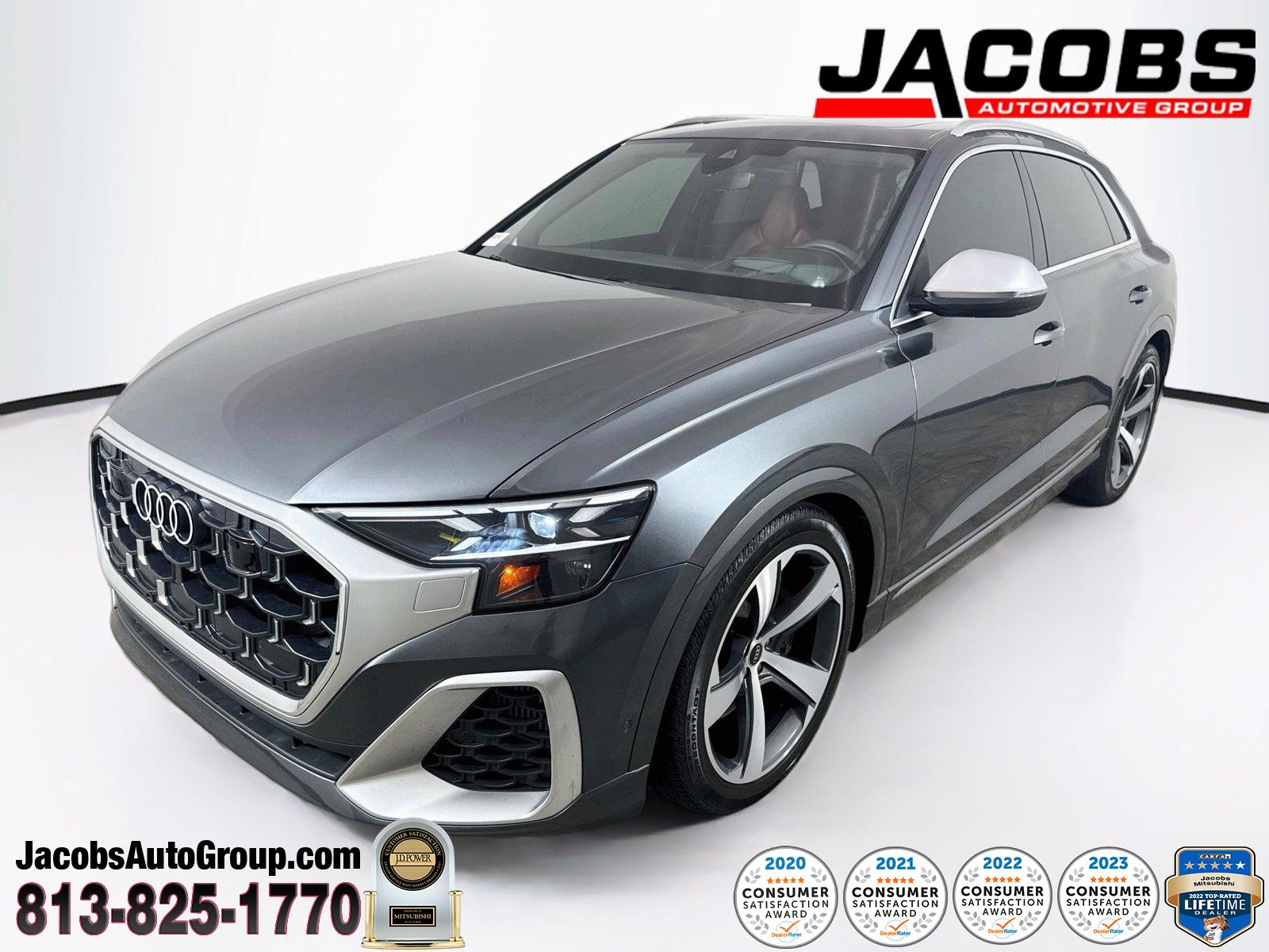 Daytona Gray Pearl Effect 2024 Audi SQ8 SUV / Crossover All-Wheel Drive Automatic