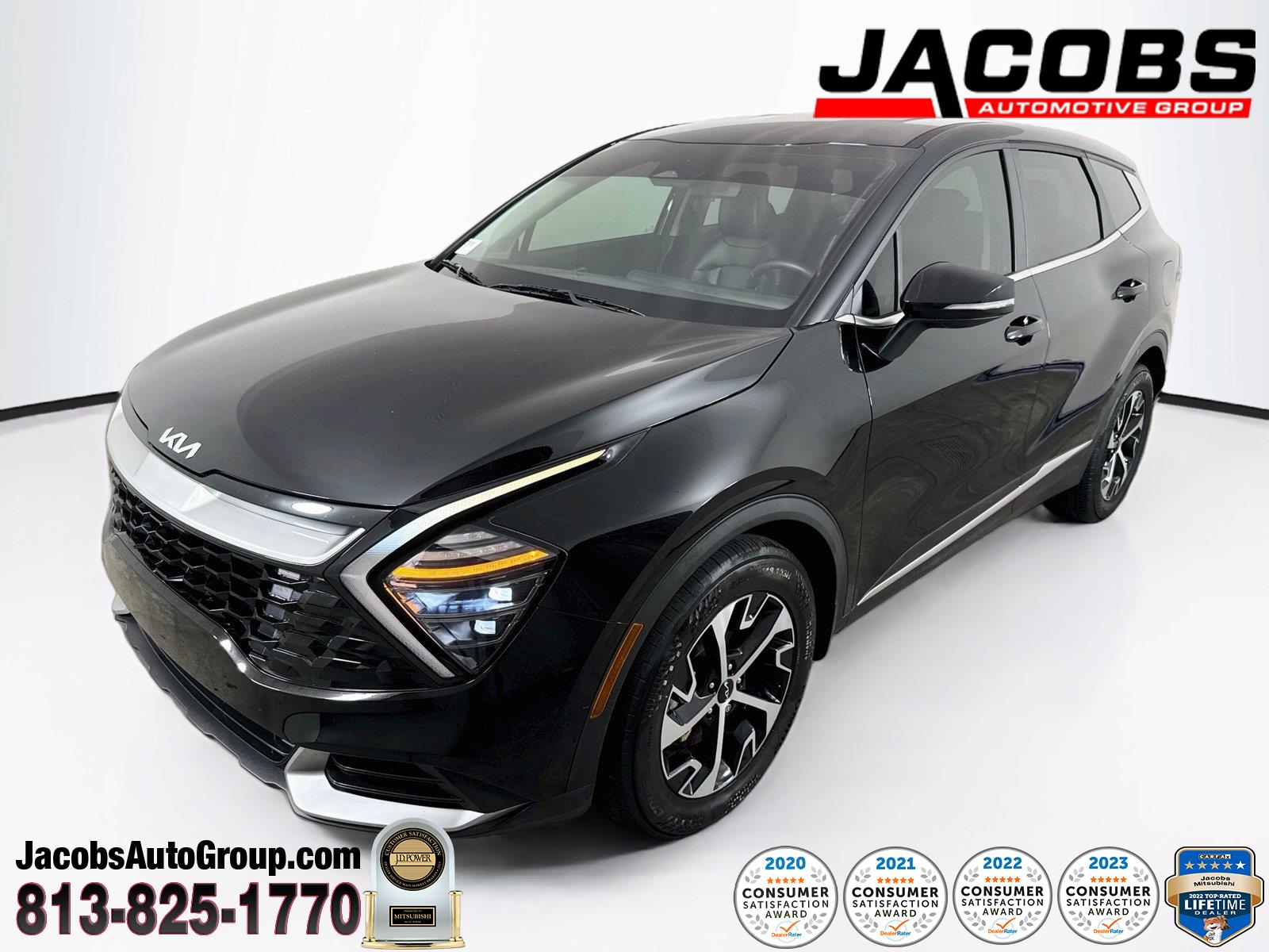 Ebony Black 2025 Kia Sportage SUV / Crossover Front-Wheel Drive Automatic