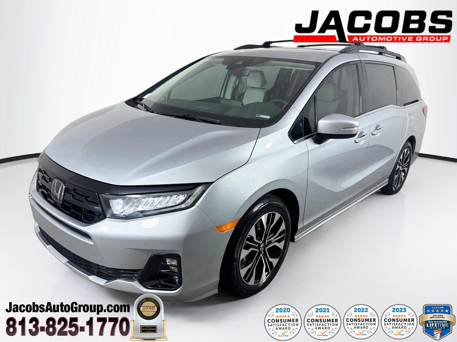 Solar Silver Metallic 2026 Honda Odyssey Minivan Front-Wheel Drive Automatic