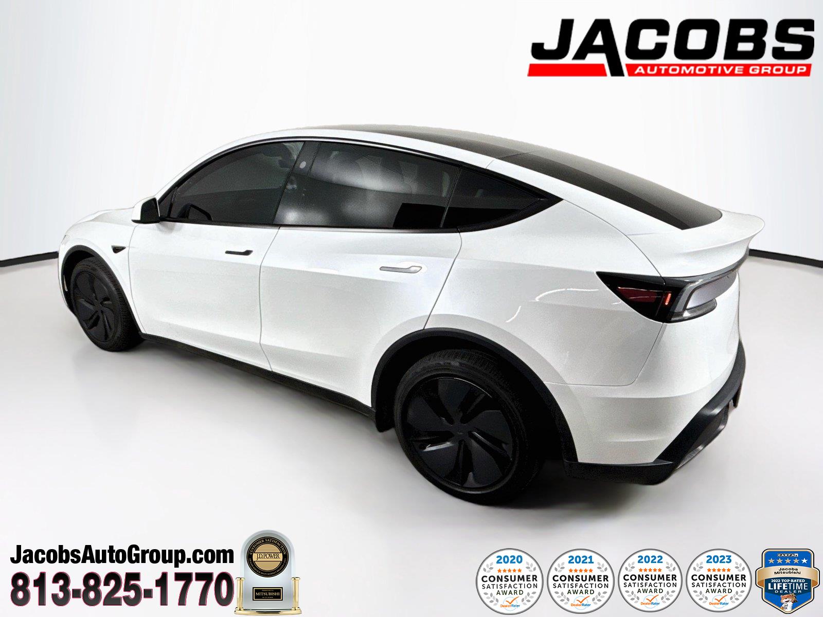Pearl White Multi-Coat 2026 Tesla Model Y SUV / Crossover All-Wheel Drive Automatic
