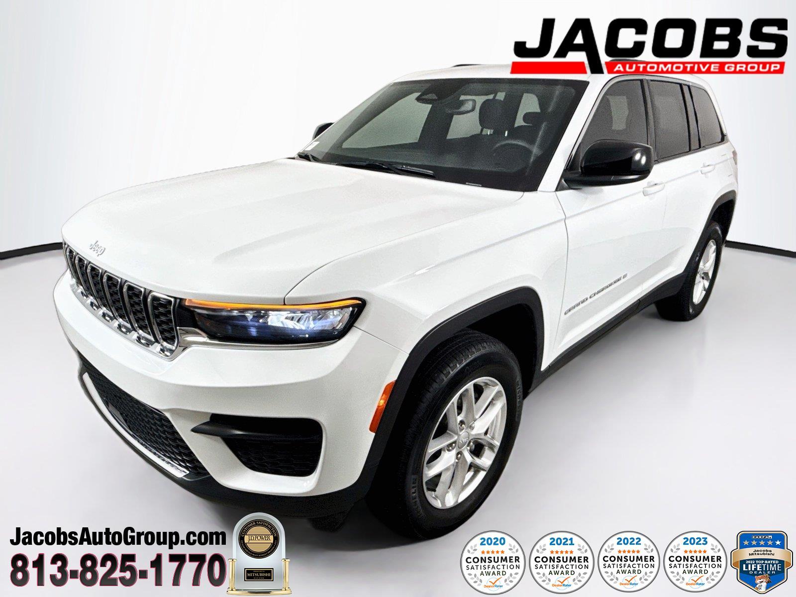 Bright White Clearcoat 2024 Jeep Grand Cherokee SUV / Crossover 4X2 8-Speed Automatic