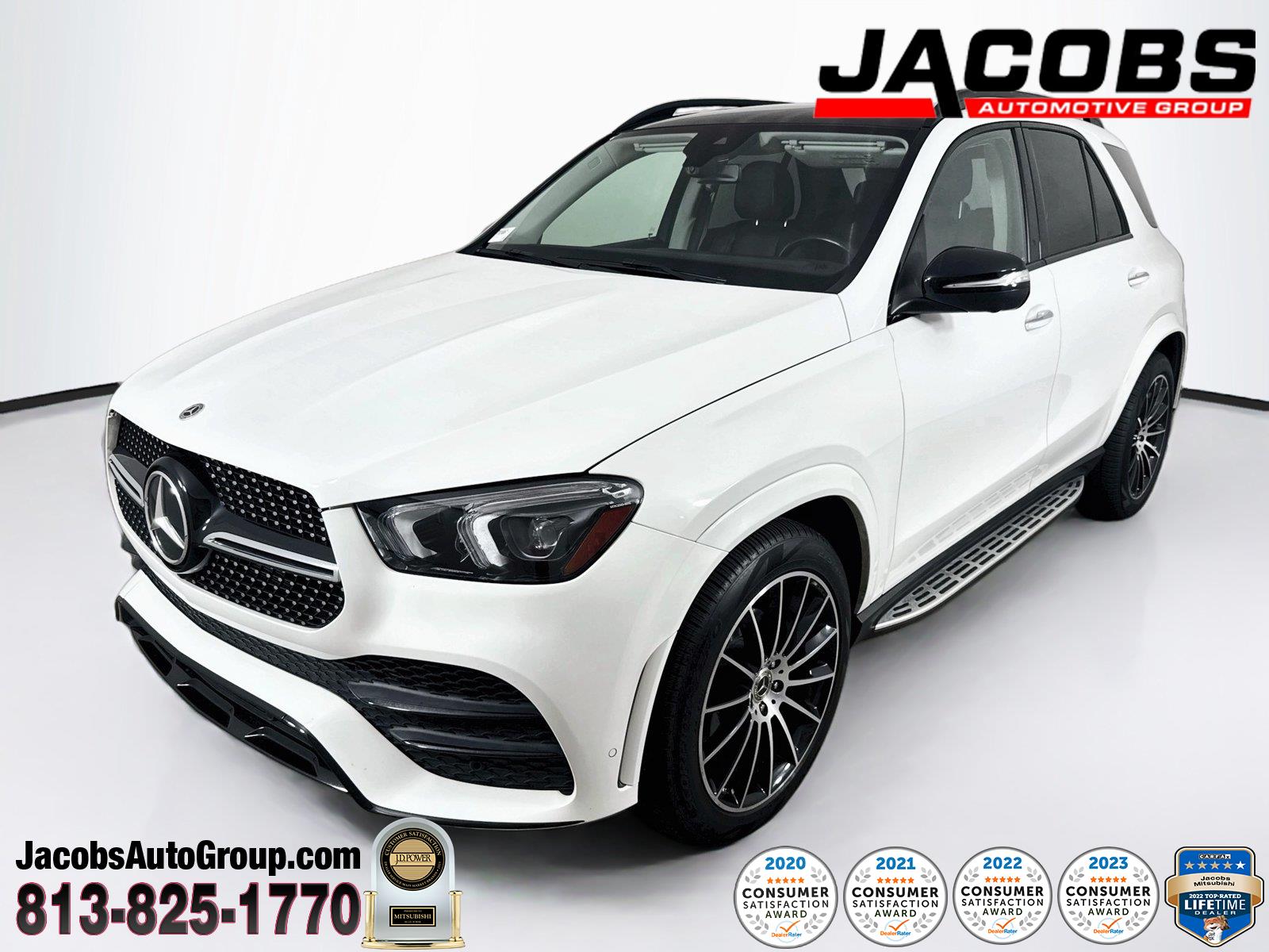 Polar White 2023 Mercedes-Benz GLE SUV / Crossover All-Wheel Drive Automatic