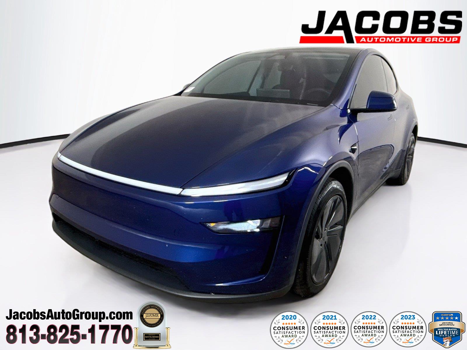 Deep Blue Metallic 2026 Tesla Model Y SUV / Crossover Rear-Wheel Drive Automatic