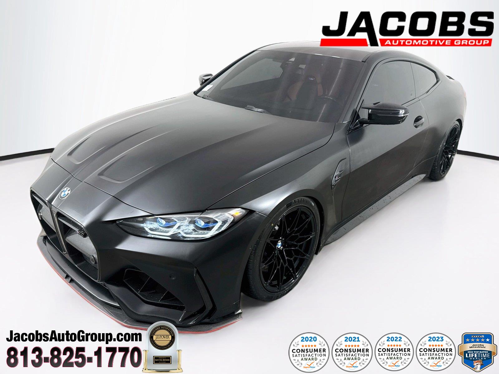 Isle of Man Green Metallic 2022 BMW M4 Coupe All-Wheel Drive Automatic