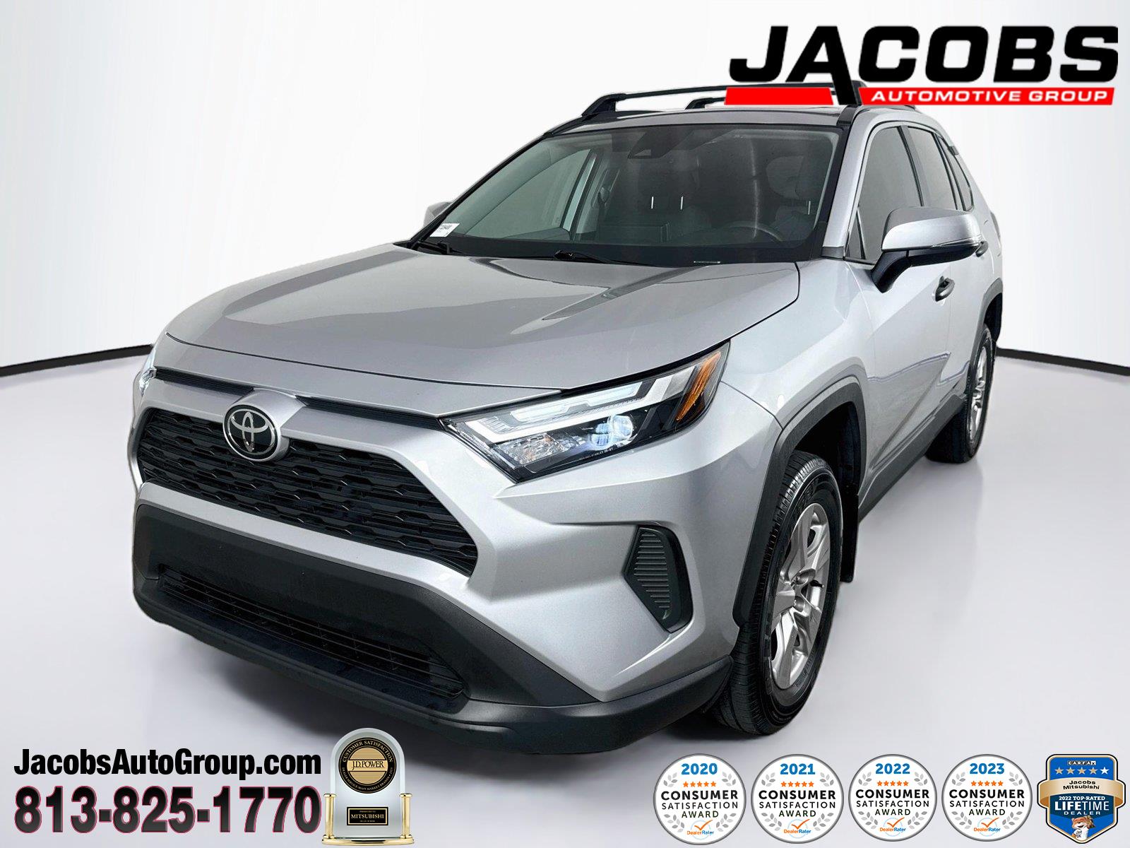 Silver Sky Metallic 2025 Toyota RAV4 SUV / Crossover Front-Wheel Drive Automatic