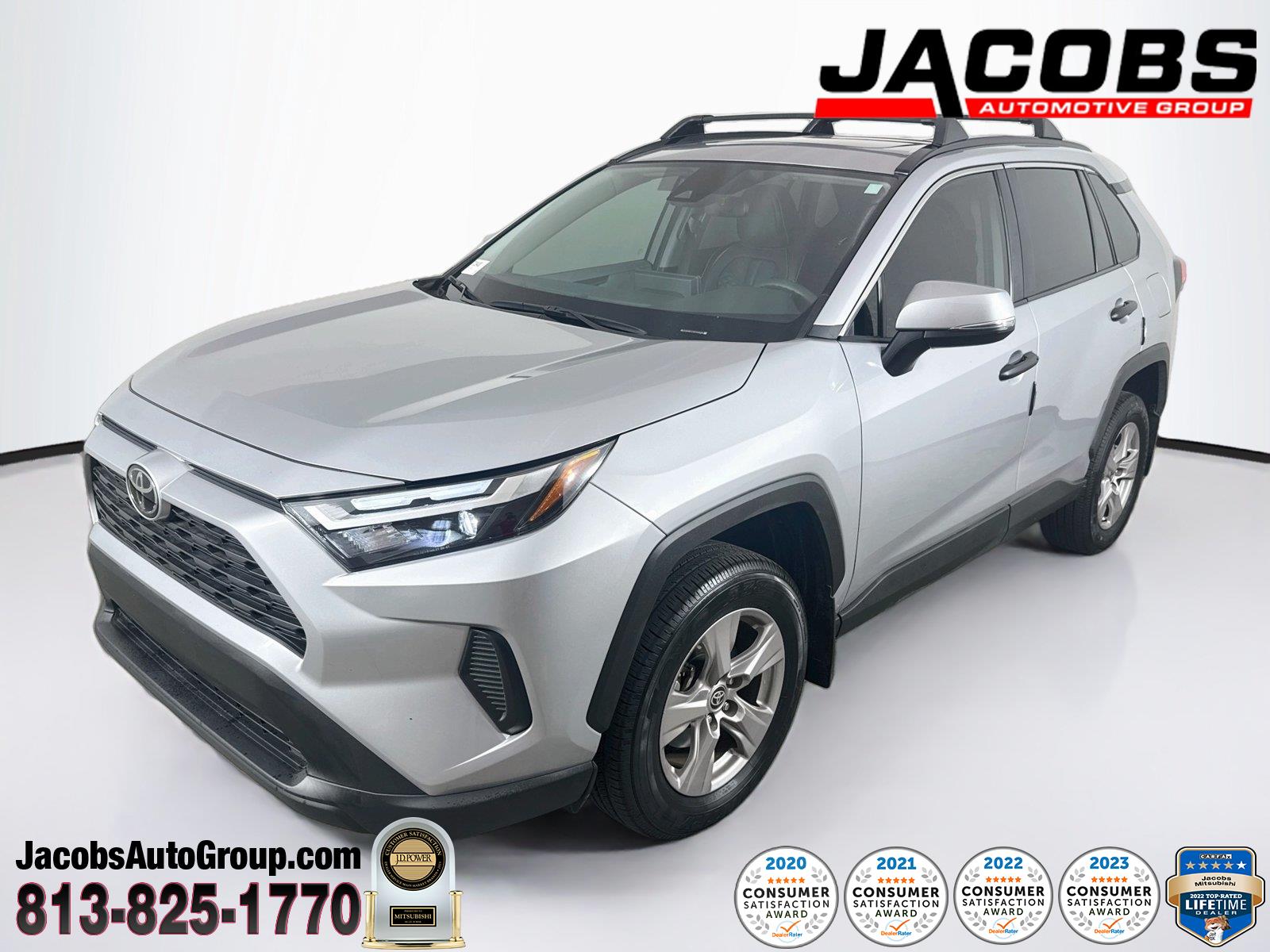 Silver Sky Metallic 2025 Toyota RAV4 SUV / Crossover Front-Wheel Drive Automatic