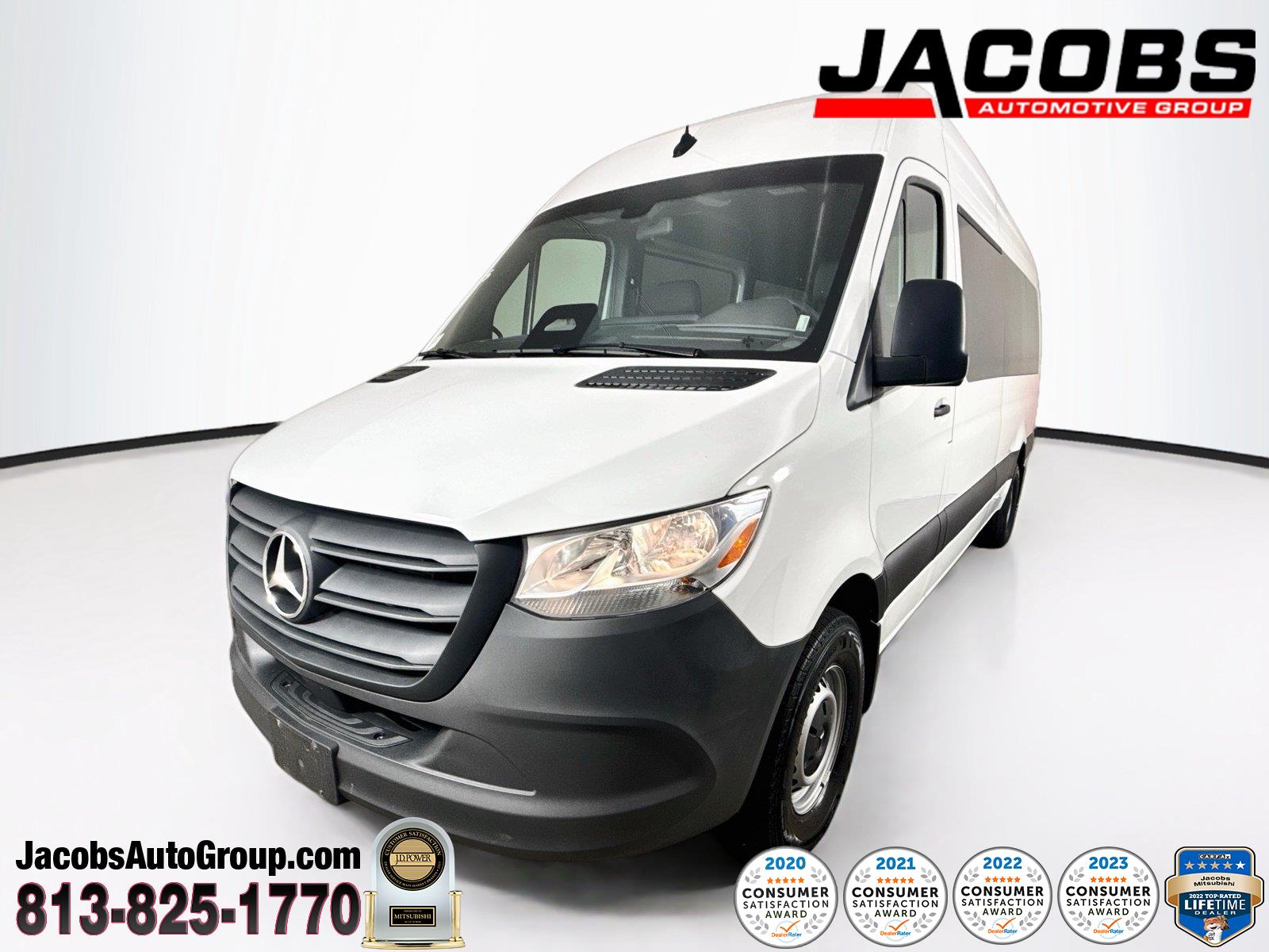 White 2026 Mercedes-Benz Sprinter Van Rear-Wheel Drive Automatic