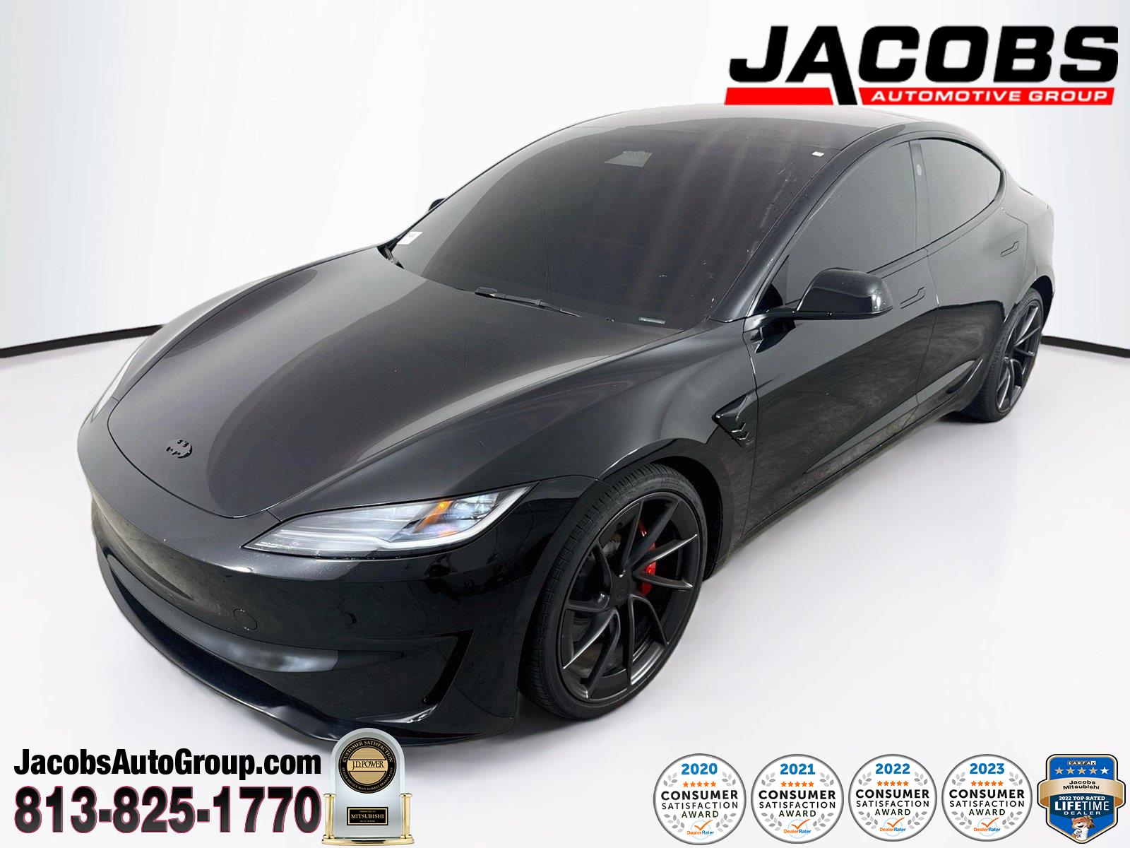 Diamond Black 2026 Tesla Model 3 Sedan All-Wheel Drive Automatic