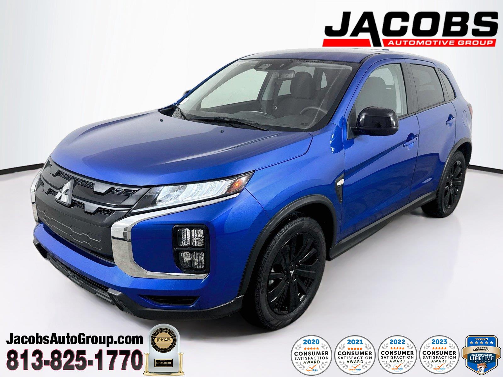 Octane Blue Metallic 2025 Mitsubishi Outlander Sport SUV / Crossover All-Wheel Drive Continuously Variable Transmission
