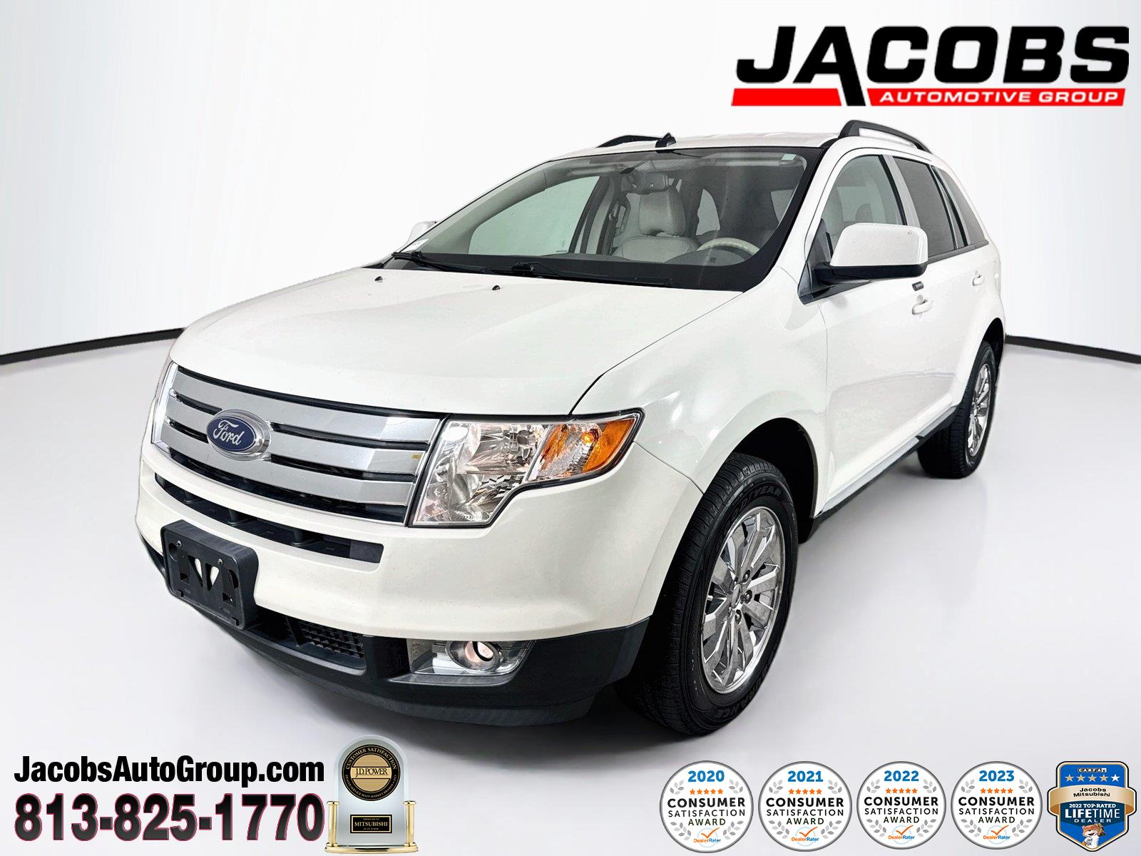 White Suede 2010 Ford Edge SUV / Crossover Front-Wheel Drive 6-Speed Automatic