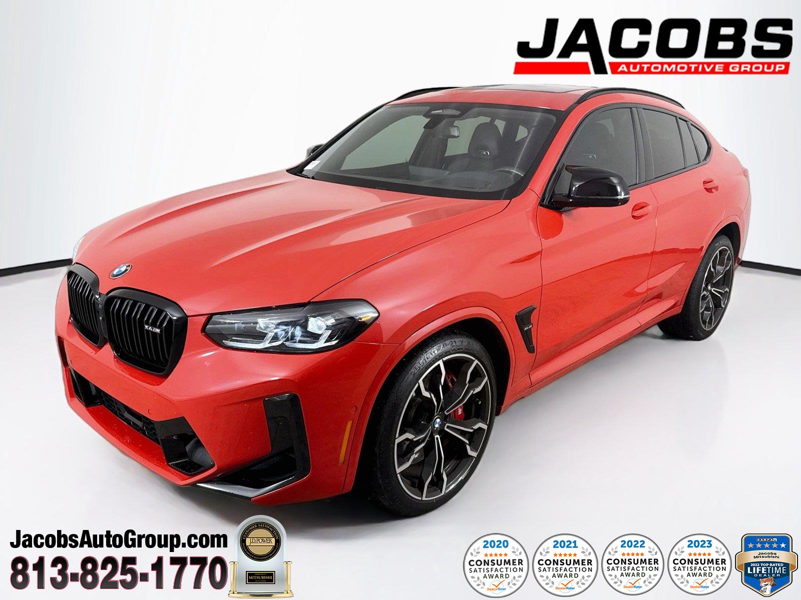 Toronto Red Metallic 2025 BMW X4 M SUV / Crossover All-Wheel Drive Automatic