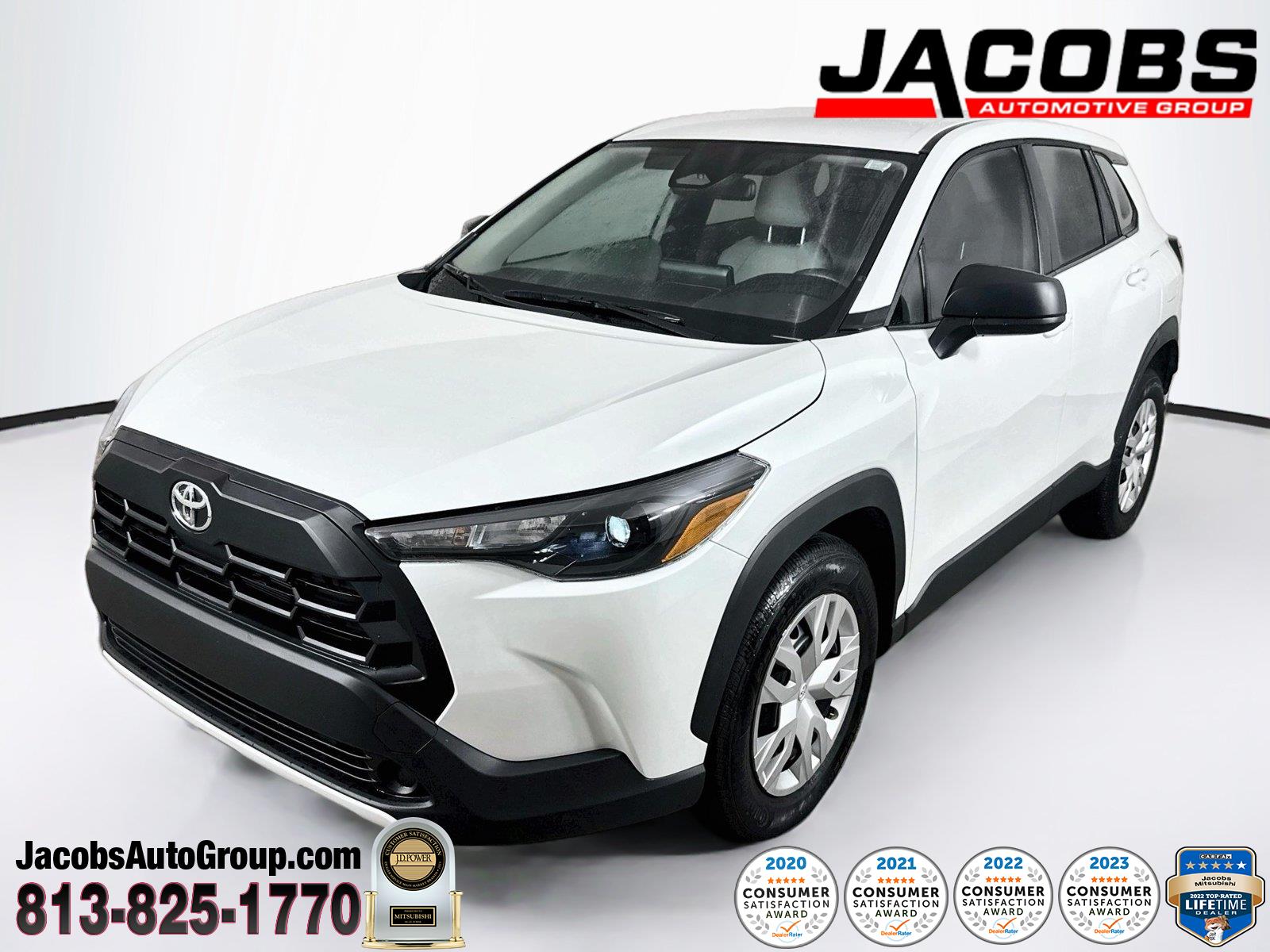 White (Wind Chill Pearl) 2026 Toyota Corolla Cross SUV / Crossover Front-Wheel Drive Continuously Variable Transmission