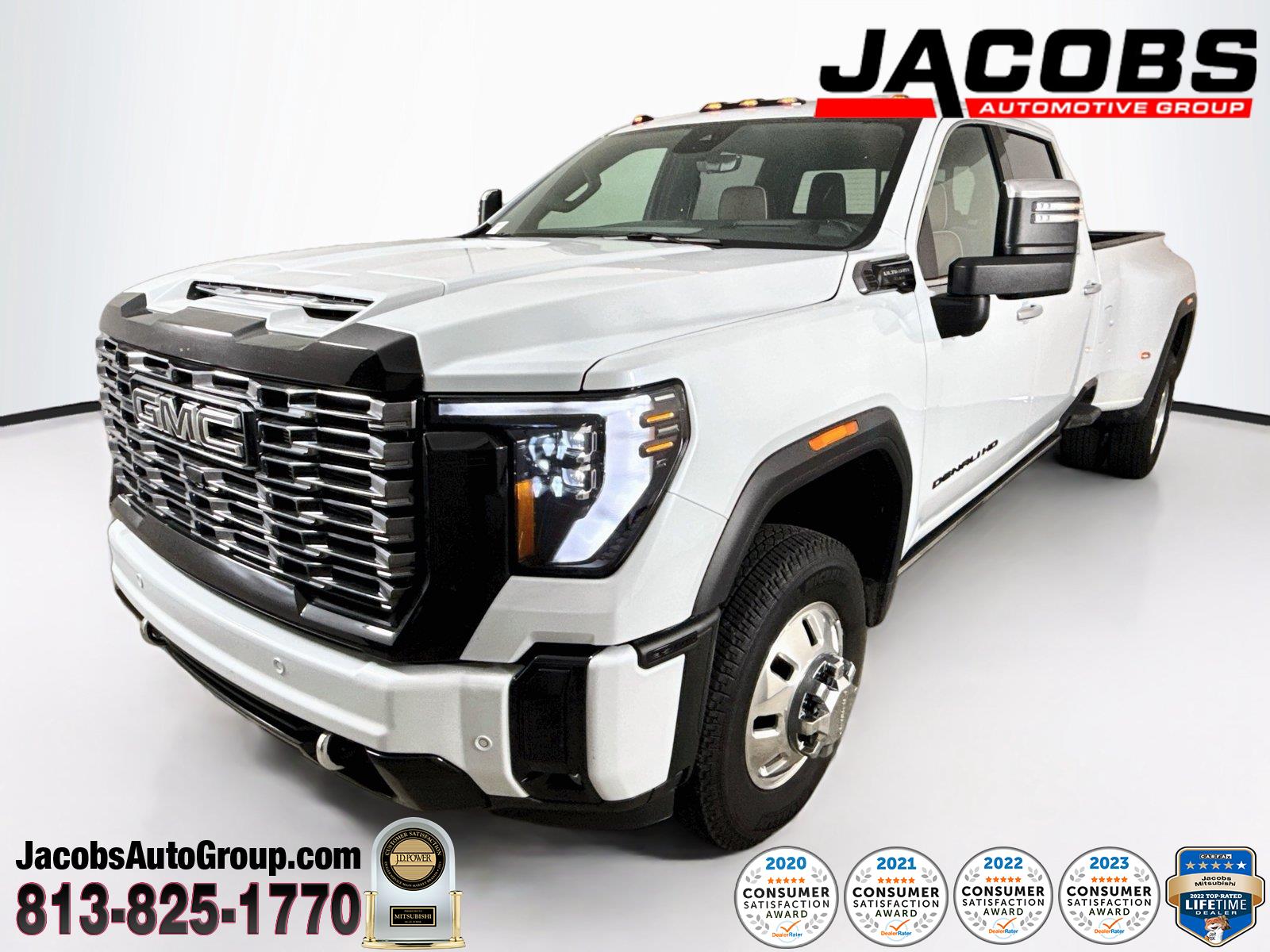 White 2026 GMC Sierra 3500HD Pickup Truck Four-Wheel Drive Automatic