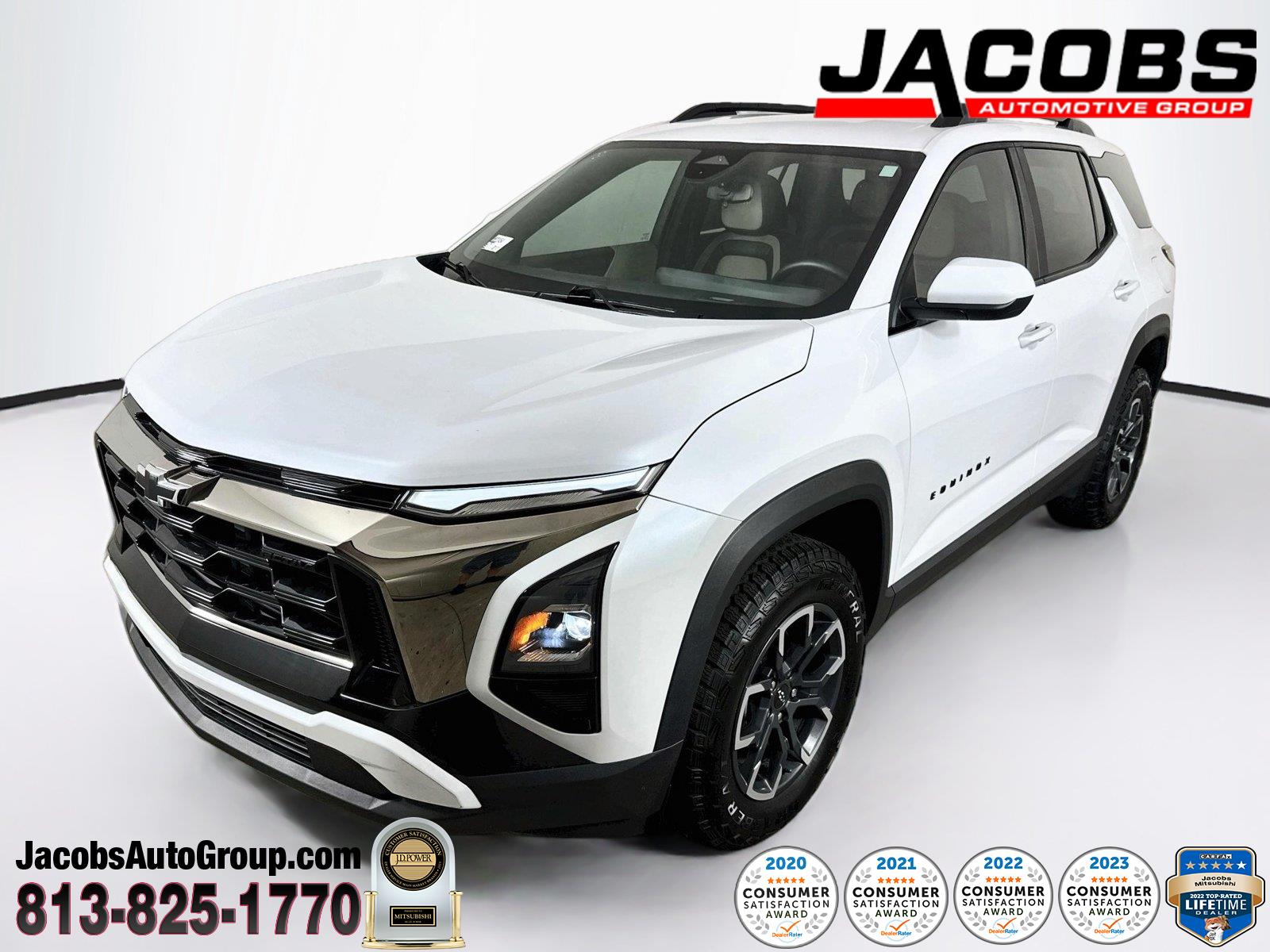 Polar White Tricoat 2026 Chevrolet Equinox SUV / Crossover Front-Wheel Drive Continuously Variable Transmission