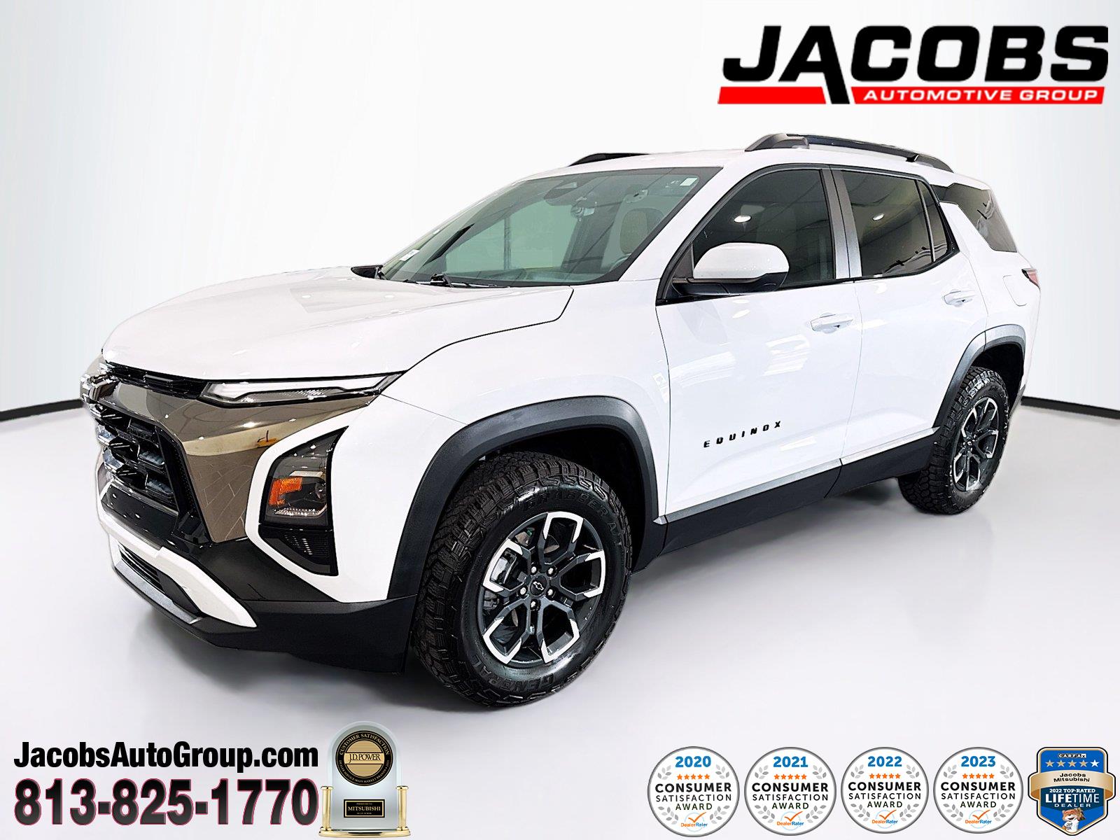 Polar White Tricoat 2026 Chevrolet Equinox SUV / Crossover Front-Wheel Drive Continuously Variable Transmission