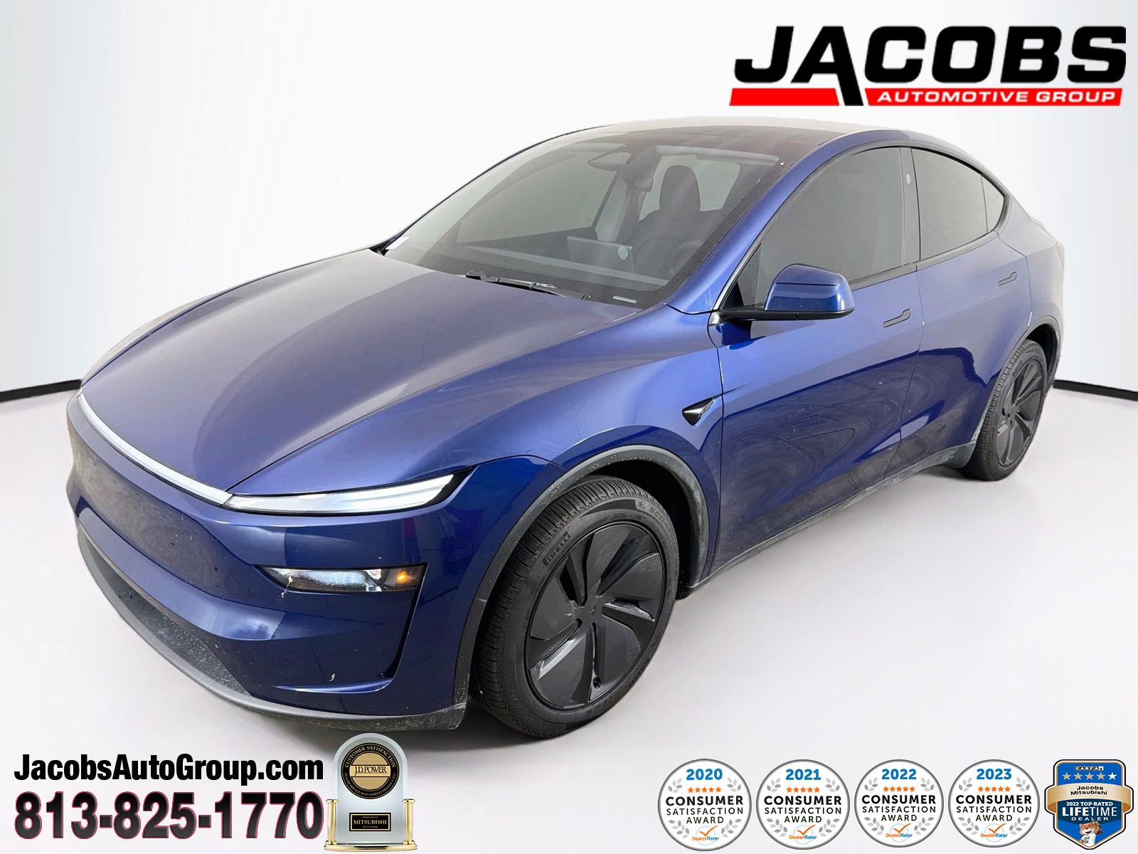 Blue 2026 Tesla Model Y SUV / Crossover Rear-Wheel Drive Automatic