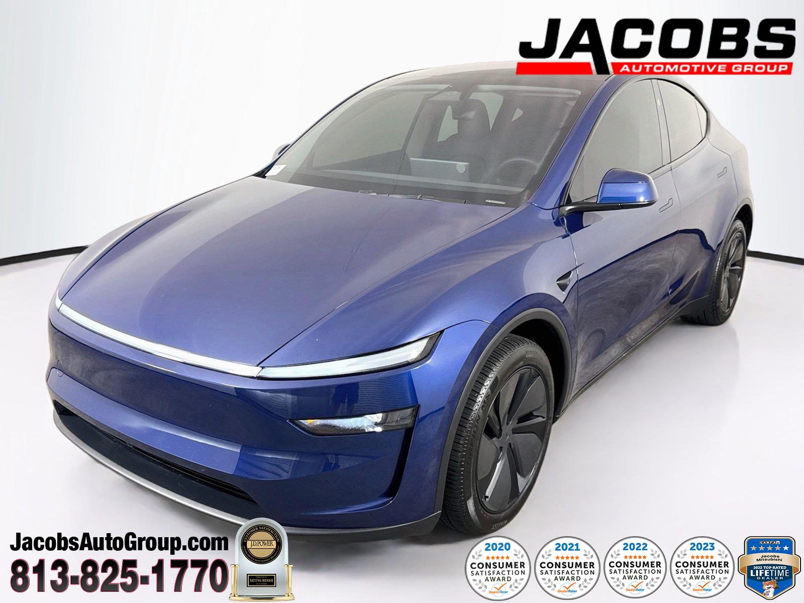 Blue 2026 Tesla Model Y SUV / Crossover Rear-Wheel Drive Automatic