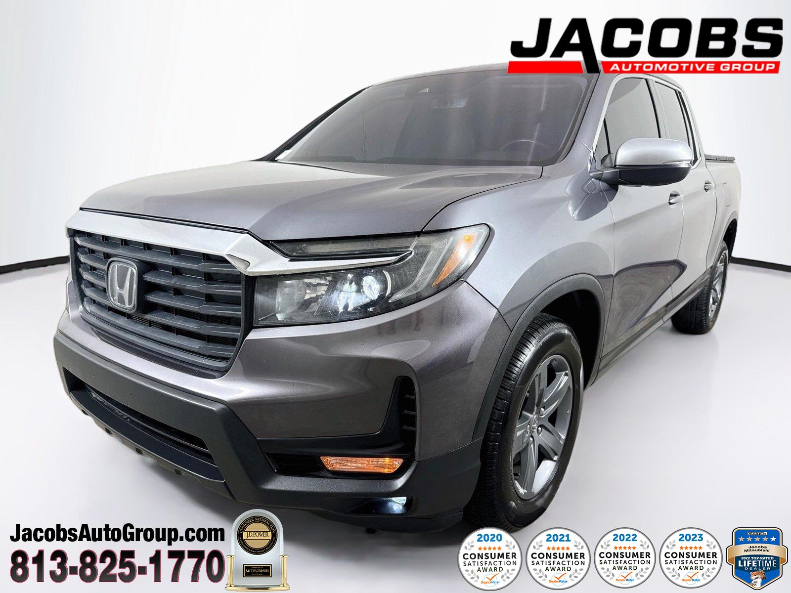  2021 Honda Ridgeline Pickup Truck All-Wheel Drive Automatic
