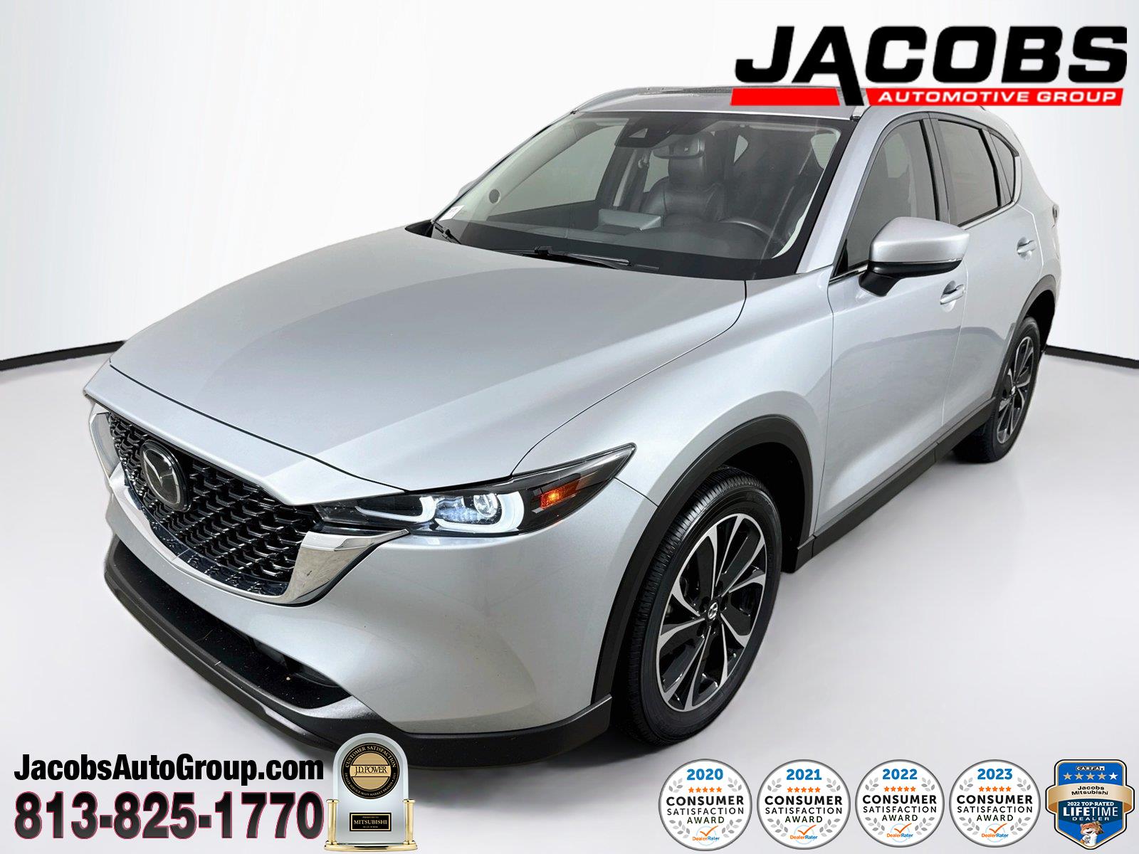 Sonic Silver Metallic 2023 Mazda CX-5 SUV / Crossover All-Wheel Drive Automatic
