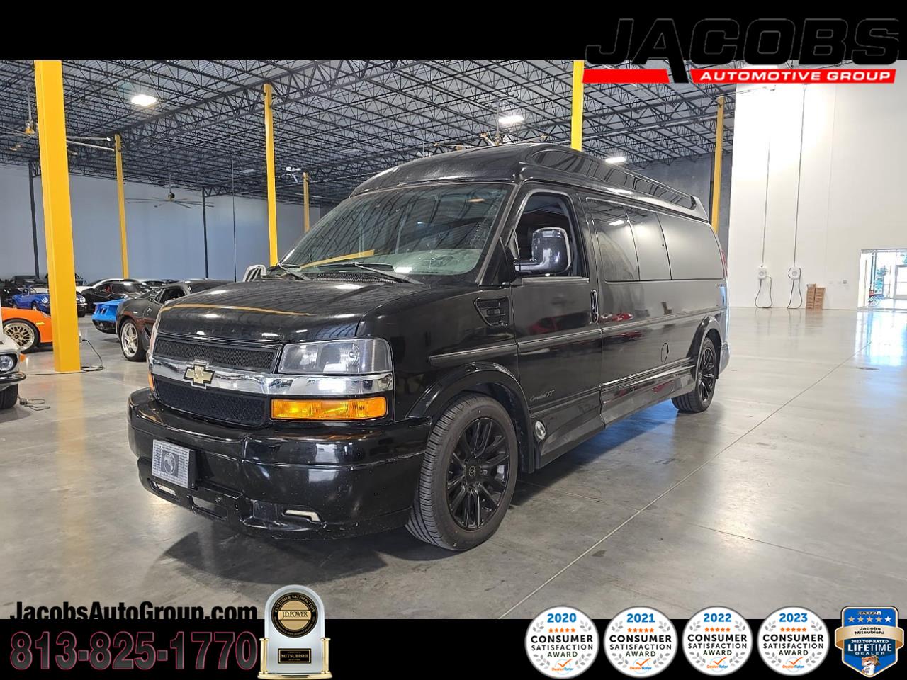 Black 2019 Chevrolet Express Cargo Van Rear-Wheel Drive 6-Speed Automatic