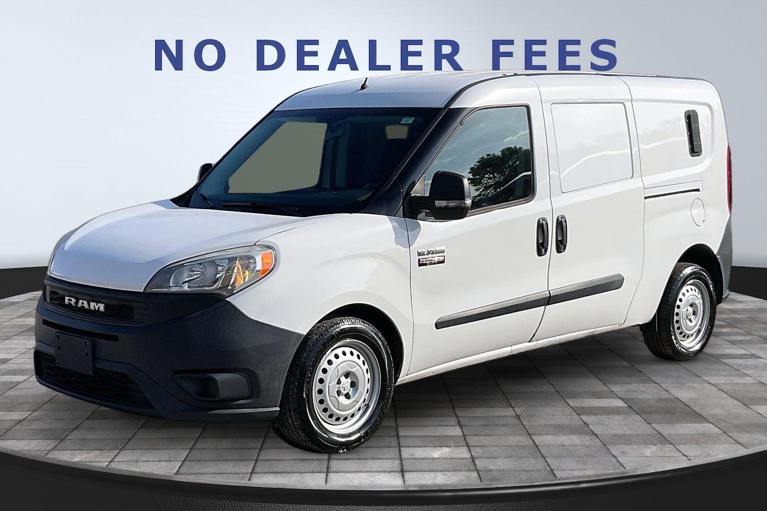 Bright White 2020 RAM ProMaster City Tradesman Cargo Van FWD Van Front-Wheel Drive 9-Speed Automatic