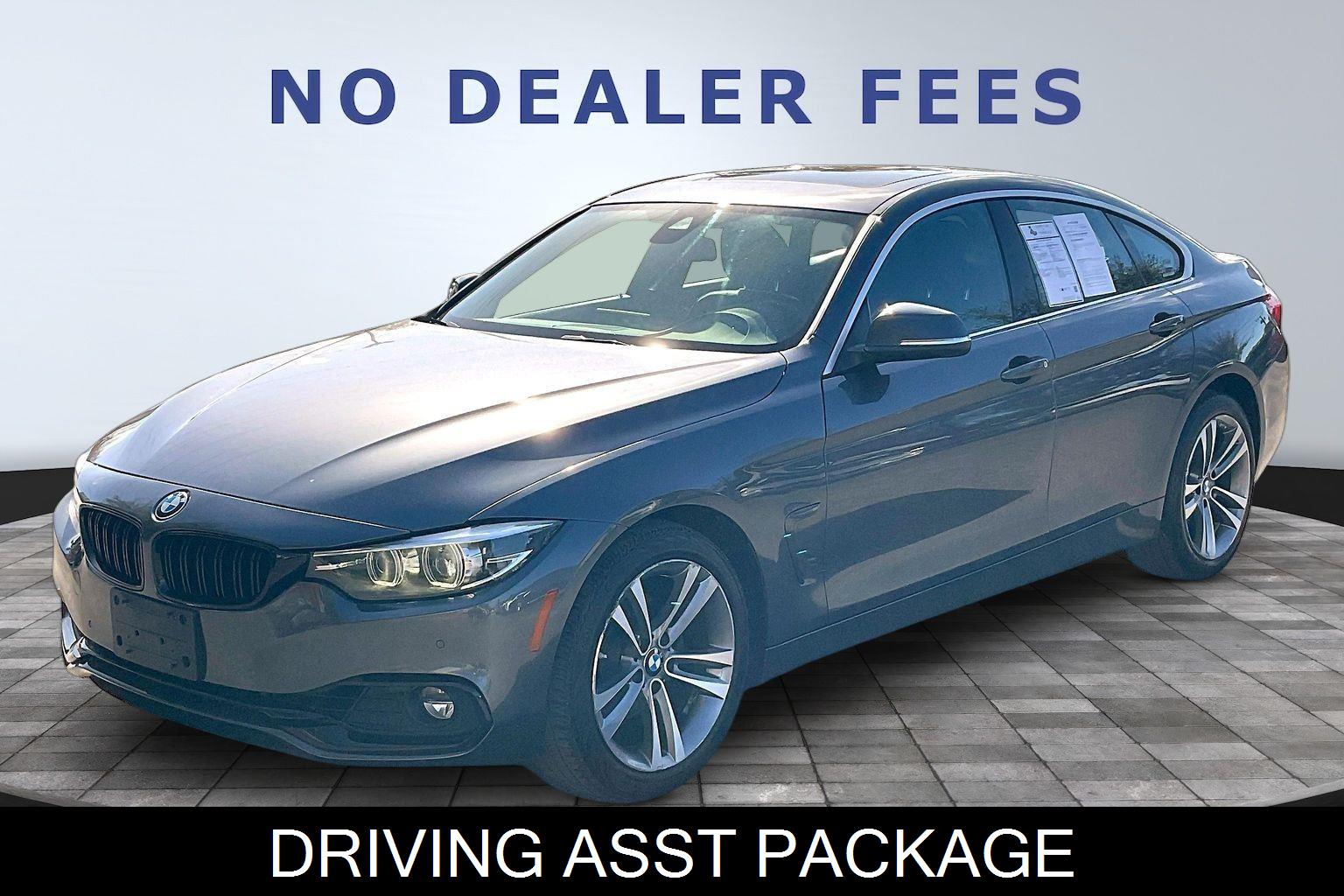 Gray (Mineral Grey Metallic) 2019 BMW 4 Series 430i xDrive Gran Coupe AWD Sedan All-Wheel Drive Automatic
