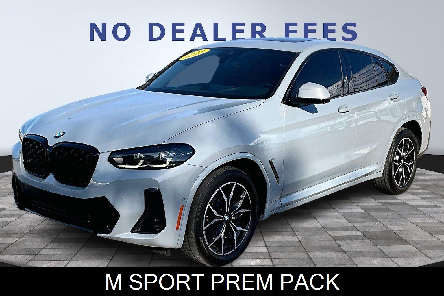 Gray (Brooklyn Grey Metallic) 2023 BMW X4 xDrive30i AWD SUV / Crossover All-Wheel Drive Automatic