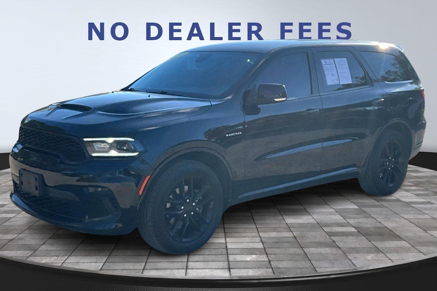 DB Black Clearcoat 2021 Dodge Durango R/T AWD SUV / Crossover All-Wheel Drive 8-Speed Automatic