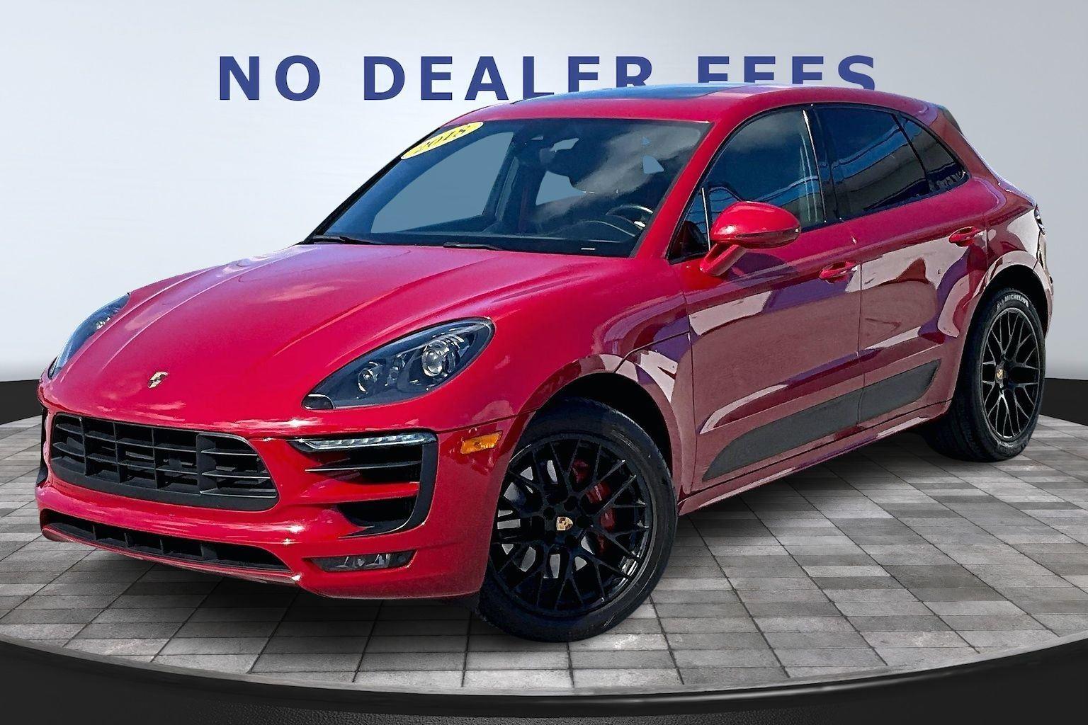 Carmine Red 2018 Porsche Macan GTS AWD SUV / Crossover All-Wheel Drive Automatic