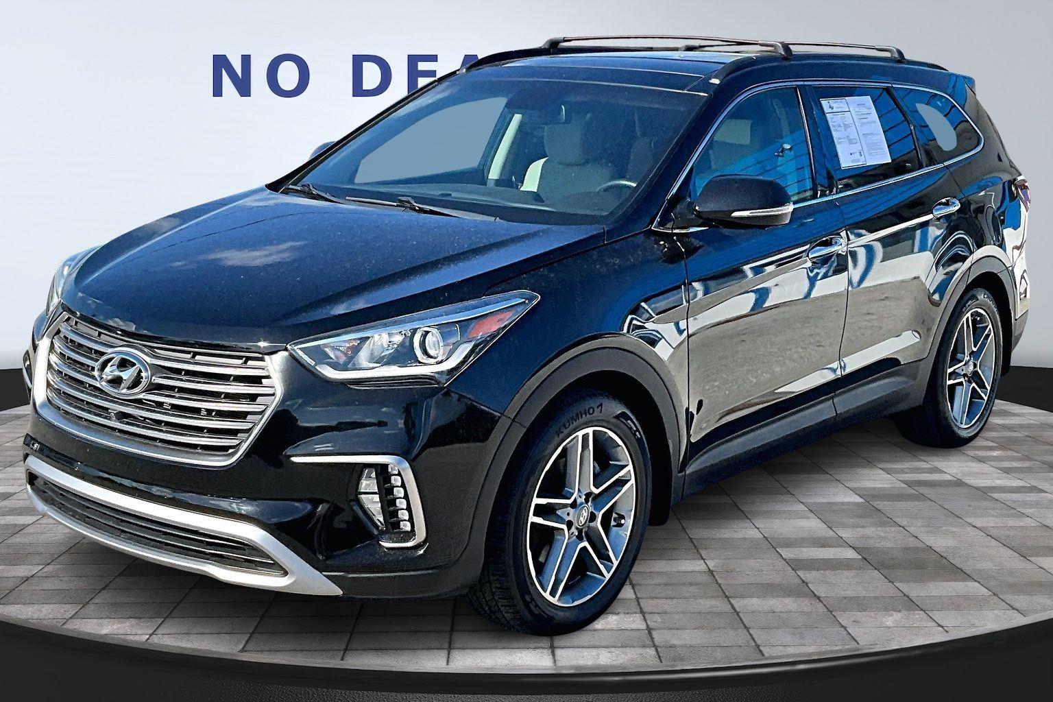 Becketts Black 2018 Hyundai Santa Fe SE Ultimate AWD SUV / Crossover All-Wheel Drive Automatic