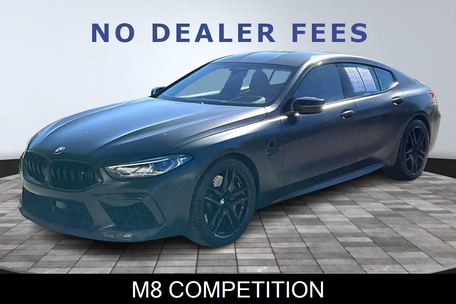 Black Sapphire Metallic 2025 BMW M8 Competition Gran Coupe AWD Sedan All-Wheel Drive Automatic