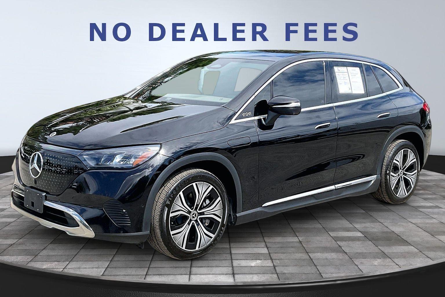 Obsidian Black Metallic 2023 Mercedes-Benz EQE 350 4MATIC Sedan All-Wheel Drive Automatic