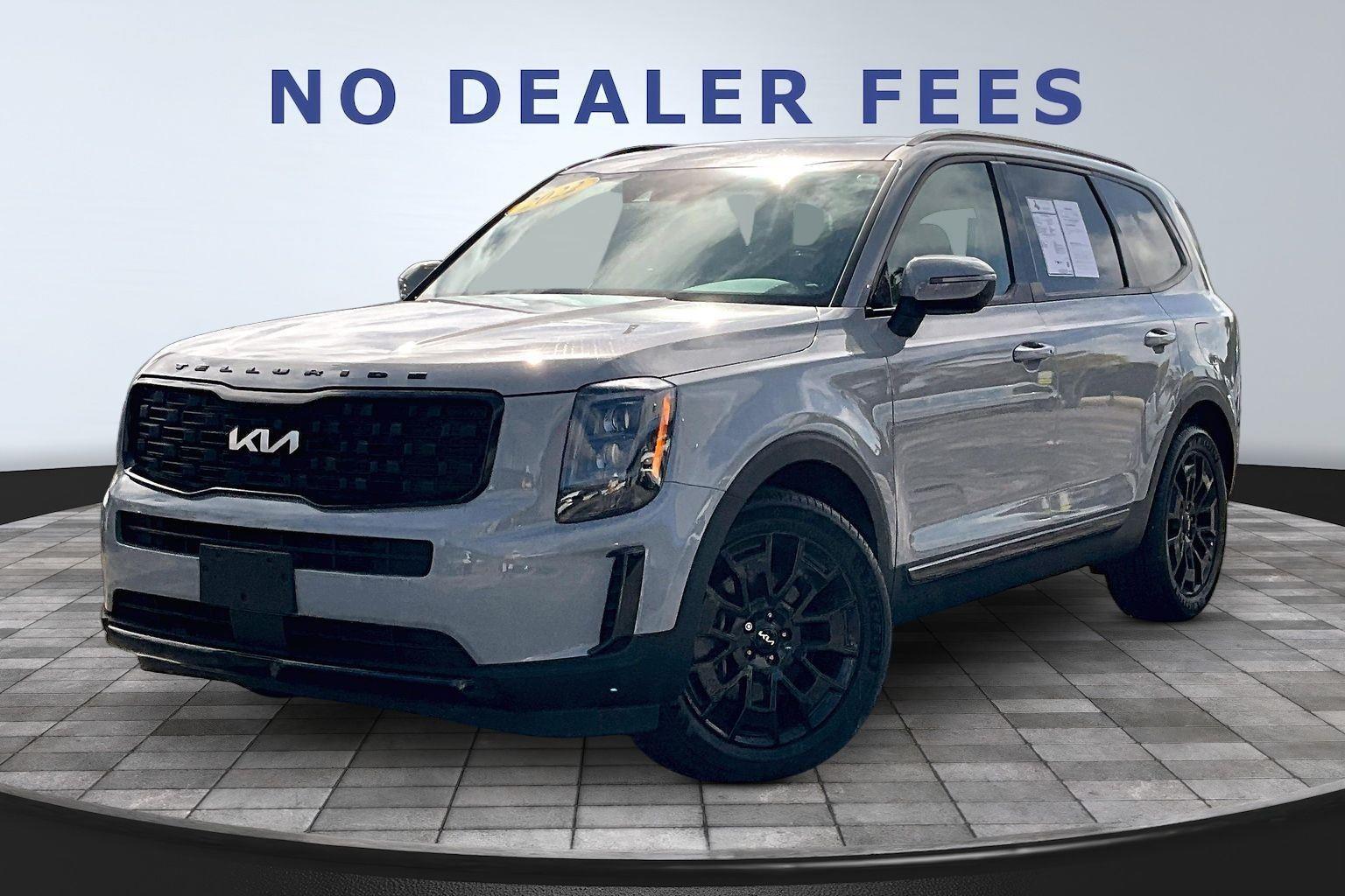 Wolf Gray 2022 Kia Telluride EX AWD SUV / Crossover All-Wheel Drive Automatic