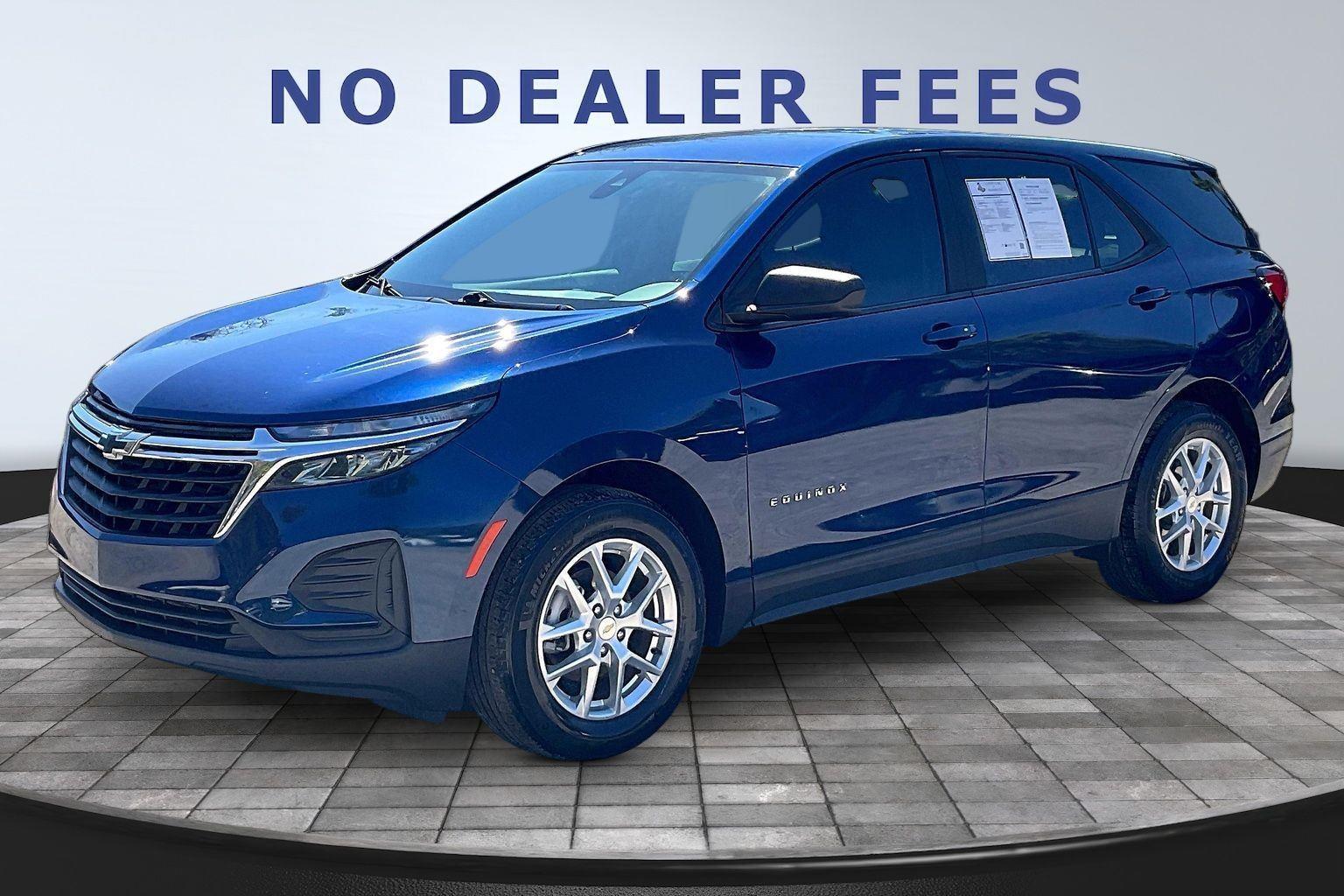 Blue Glow Metallic 2022 Chevrolet Equinox LS FWD with 1LS SUV / Crossover Front-Wheel Drive 6-Speed Automatic Overdrive
