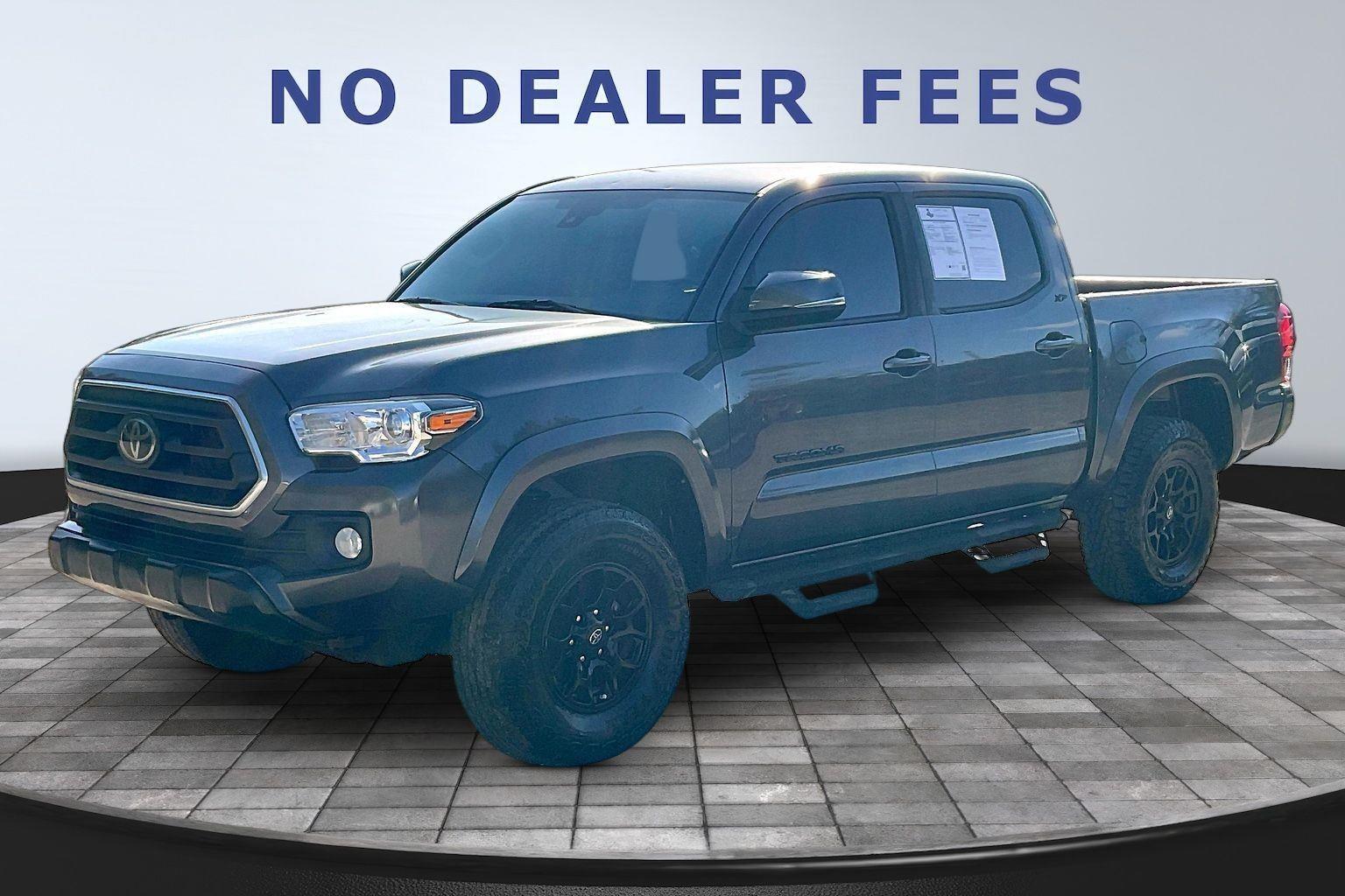 Magnetic Gray Metallic 2022 Toyota Tacoma SR5 V6 Double Cab RWD Pickup Truck 4X2 6-Speed Automatic