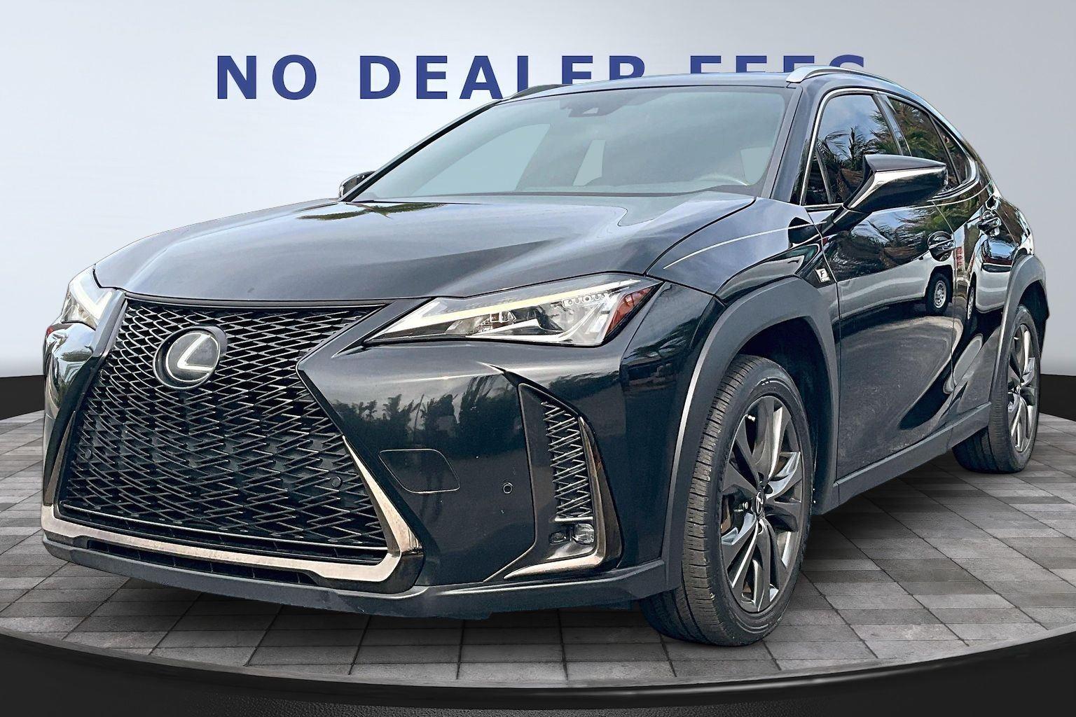 Black (Caviar) 2019 Lexus UX 200 F Sport FWD SUV / Crossover Front-Wheel Drive Continuously Variable Transmission