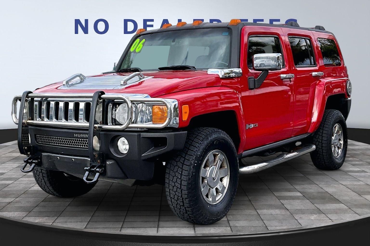 Victory Red 2006 Hummer H3 SUV / Crossover 4-Speed Automatic Overdrive