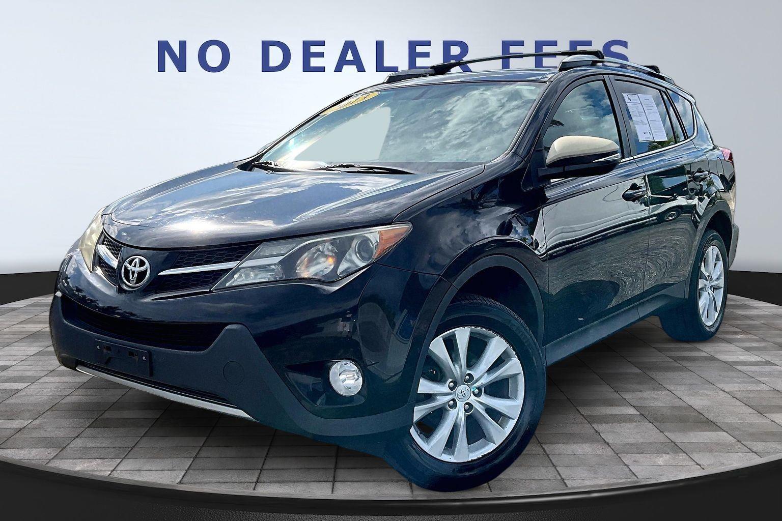 Black 2013 Toyota RAV4 Limited AWD SUV / Crossover All-Wheel Drive 6-Speed Automatic