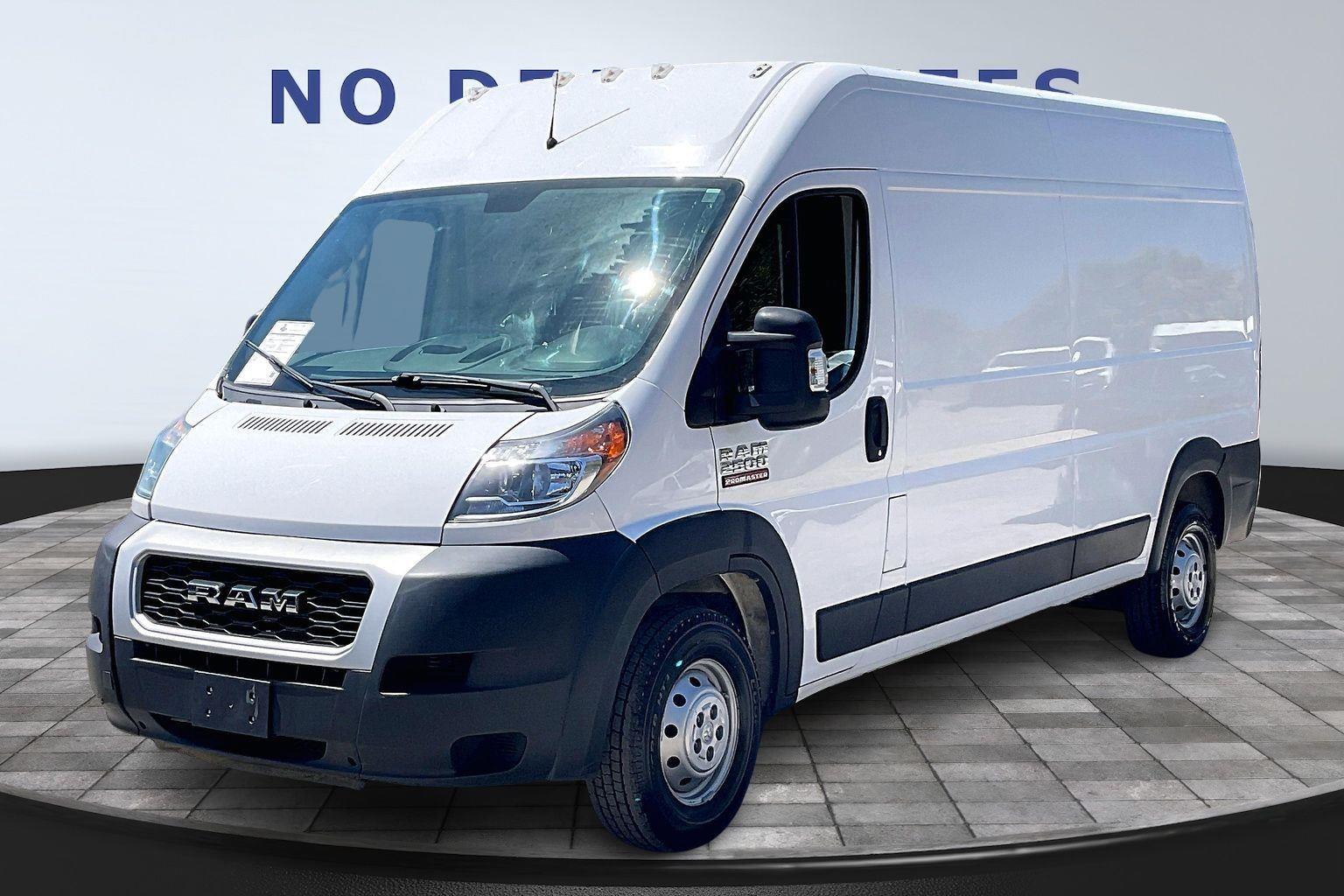 Bright White Clearcoat 2021 RAM ProMaster 2500 159 High Roof Cargo Van FWD Van Front-Wheel Drive 6-Speed Automatic