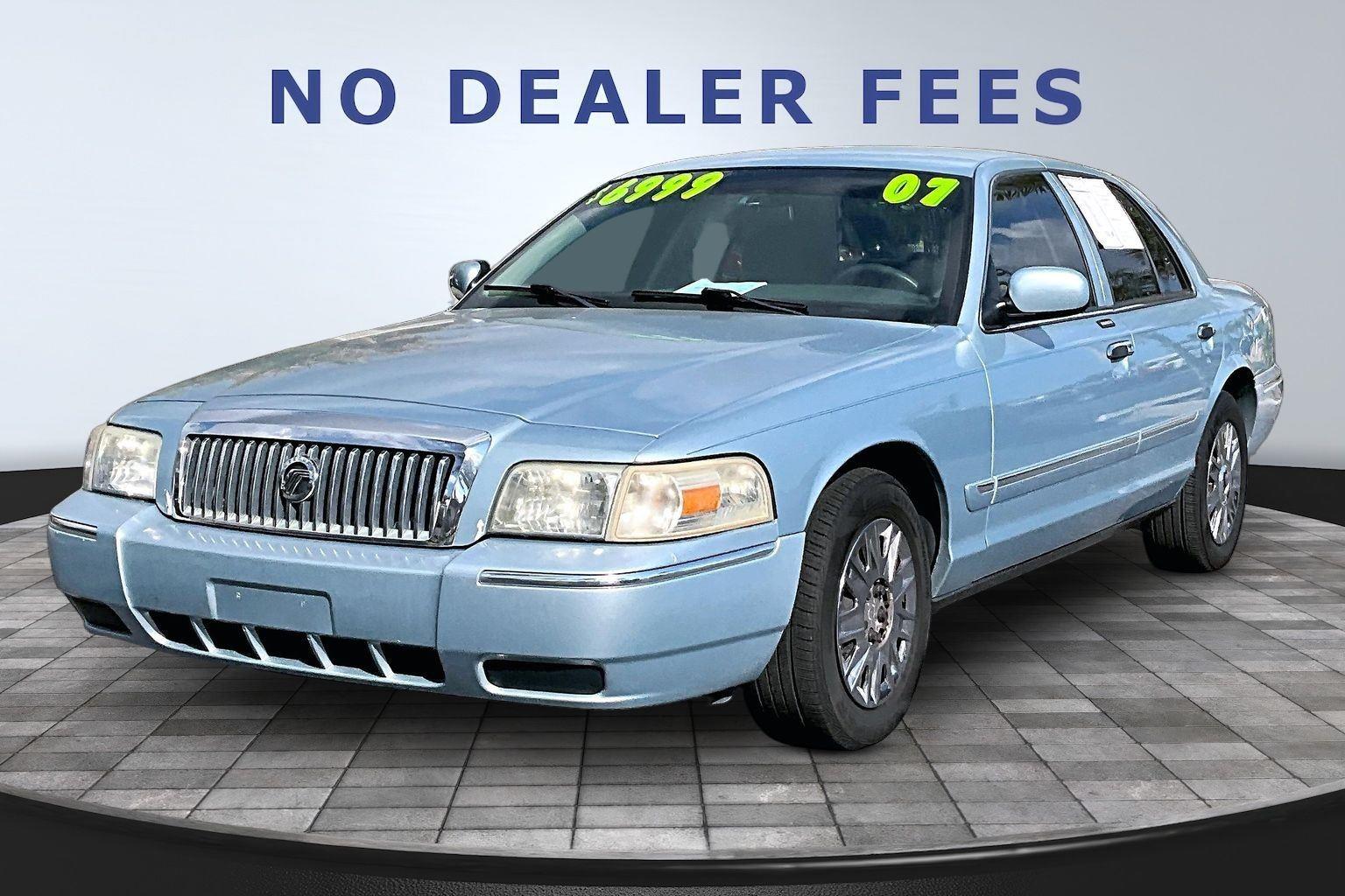 2007 Mercury Grand Marquis GS Sedan Rear-Wheel Drive 4-Speed Automatic