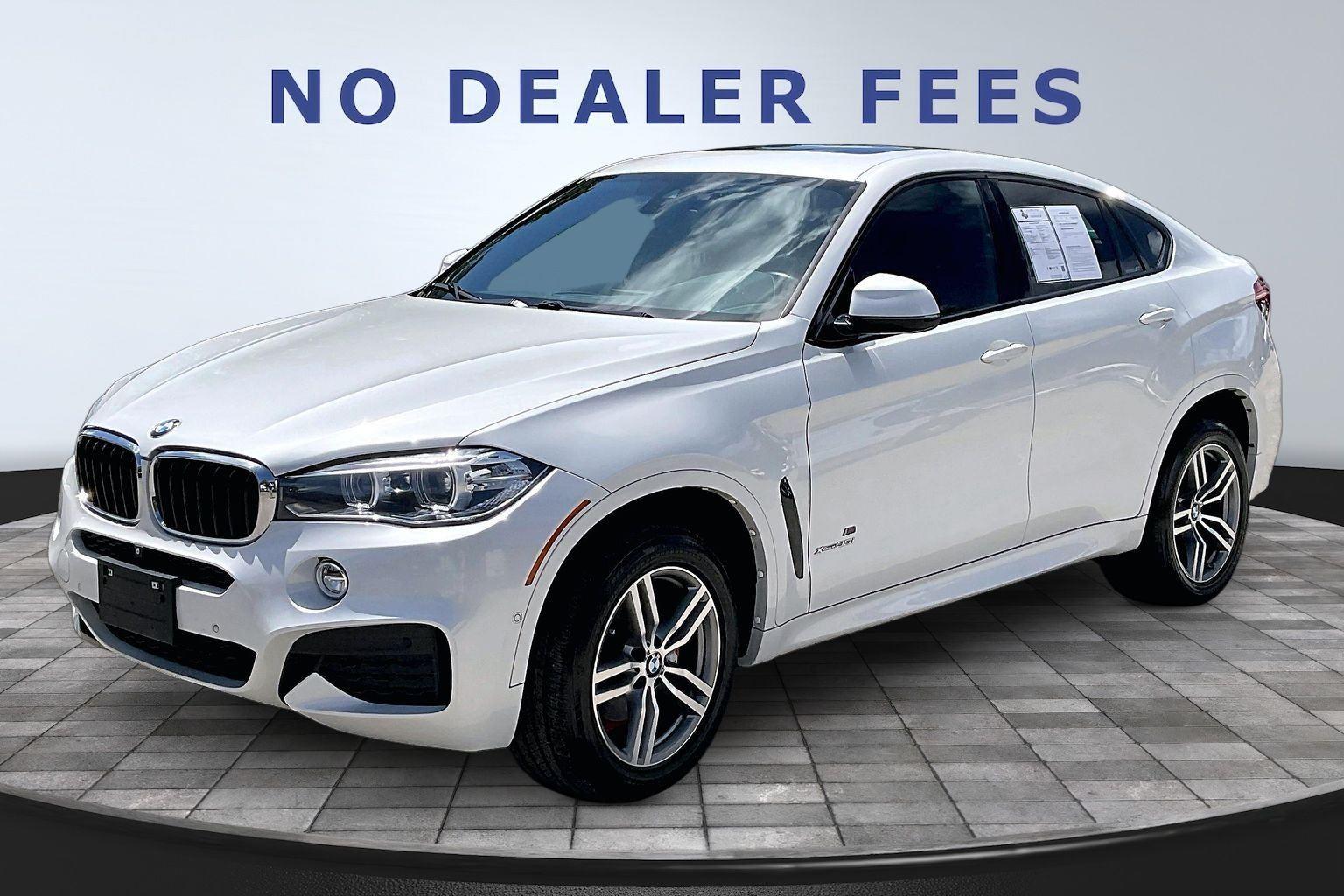 Mineral White Metallic 2019 BMW X6 xDrive35i AWD SUV / Crossover All-Wheel Drive Automatic