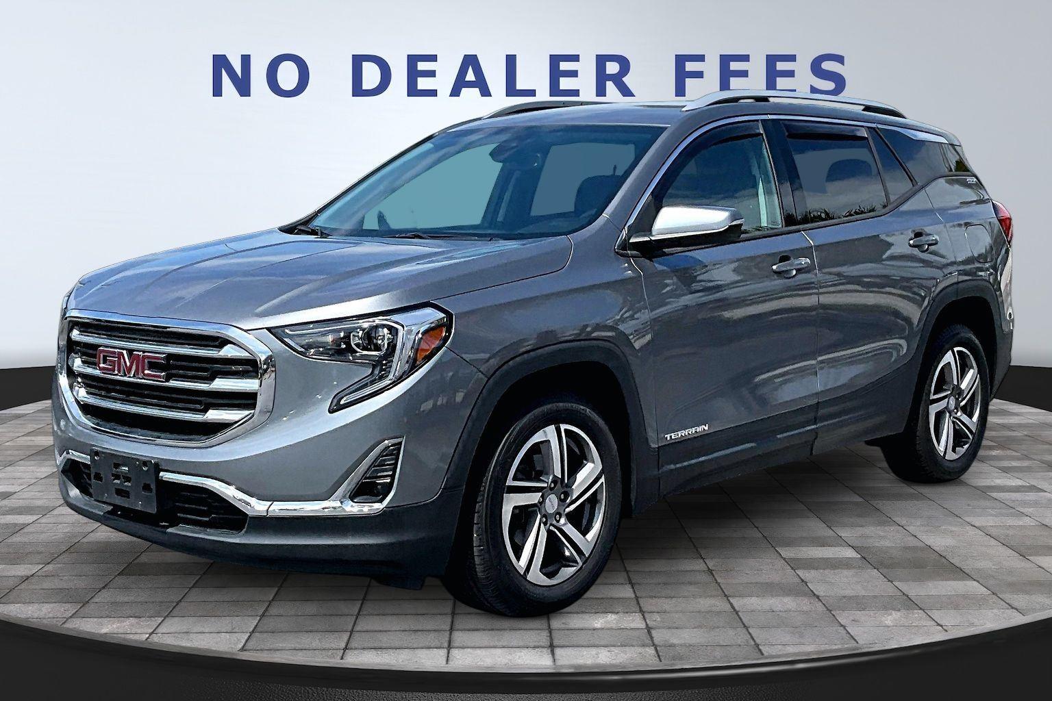 Gray (Satin Steel Metallic) 2020 GMC Terrain SLT AWD SUV / Crossover Four-Wheel Drive 9-Speed Automatic Overdrive