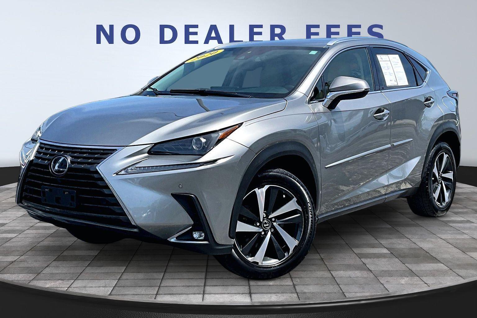 Atomic Silver 2020 Lexus NX Hybrid 300h AWD SUV / Crossover All-Wheel Drive Continuously Variable Transmission