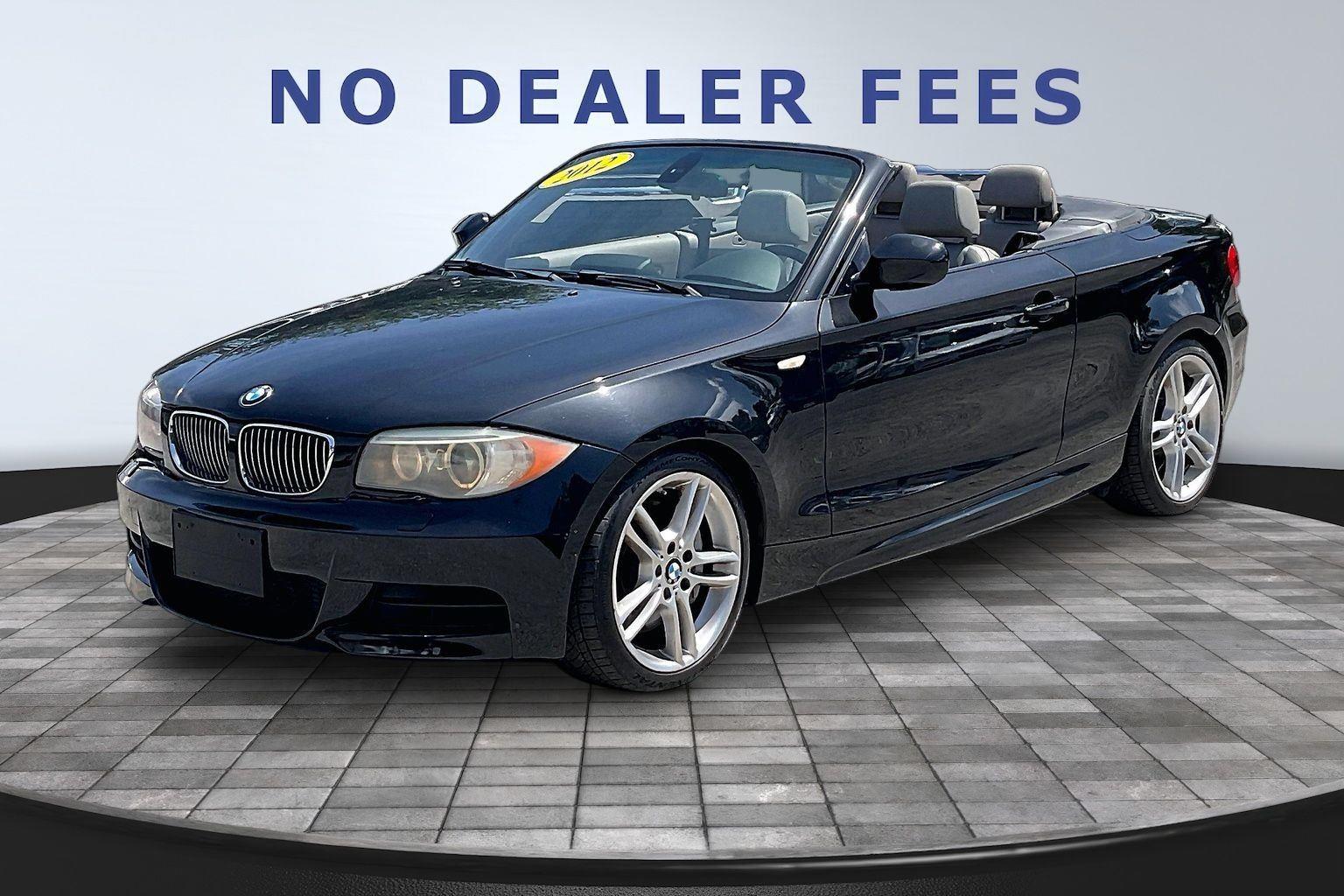 2012 BMW 1 Series 135i Convertible RWD Convertible Rear-Wheel Drive 6-Speed Manual