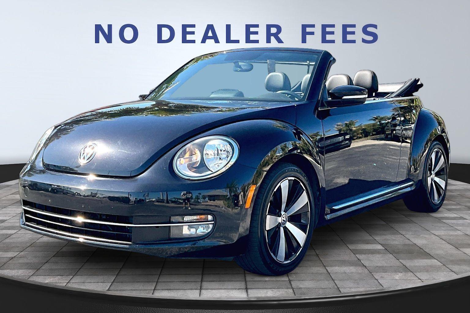 2013 Volkswagen Beetle Turbo 60s Edition Convertible Convertible Front-Wheel Drive Automatic