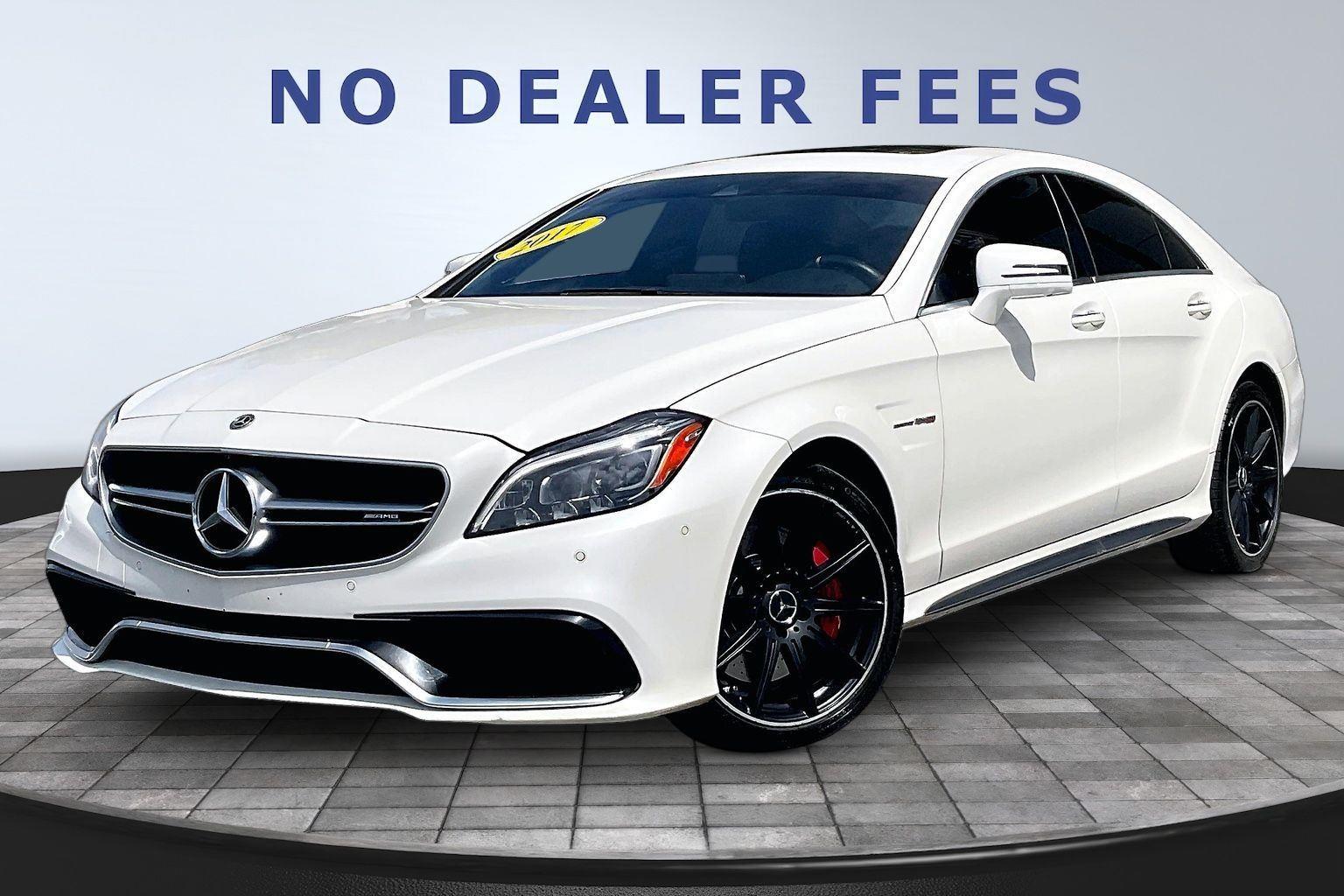 designo Diamond White Metallic 2017 Mercedes-Benz CLS AMG CLS 63 S 4MATIC Sedan All-Wheel Drive Automatic