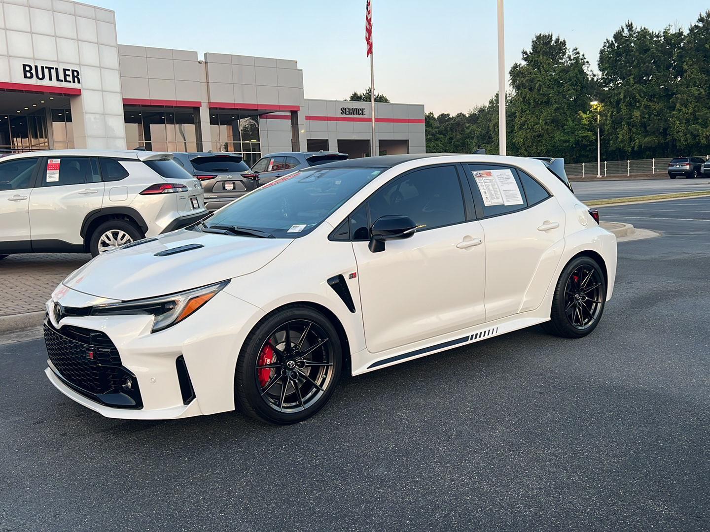 Ice Cap 2024 Toyota GR Corolla Circuit Edition AWD Hatchback All-Wheel Drive 6-Speed Manual