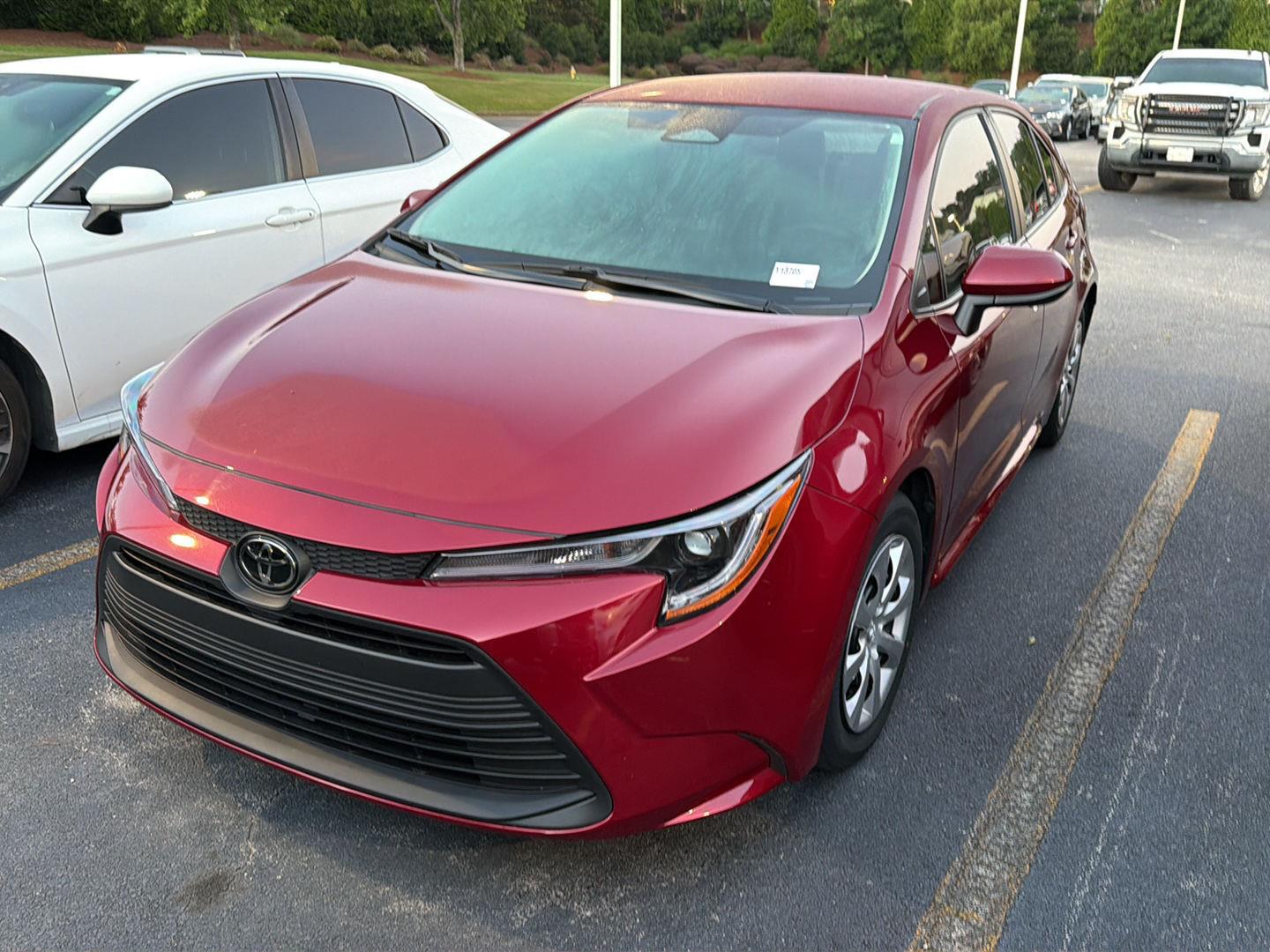 Red (Ruby Flare Pearl) 2025 Toyota Corolla Sedan Front-Wheel Drive Continuously Variable Transmission