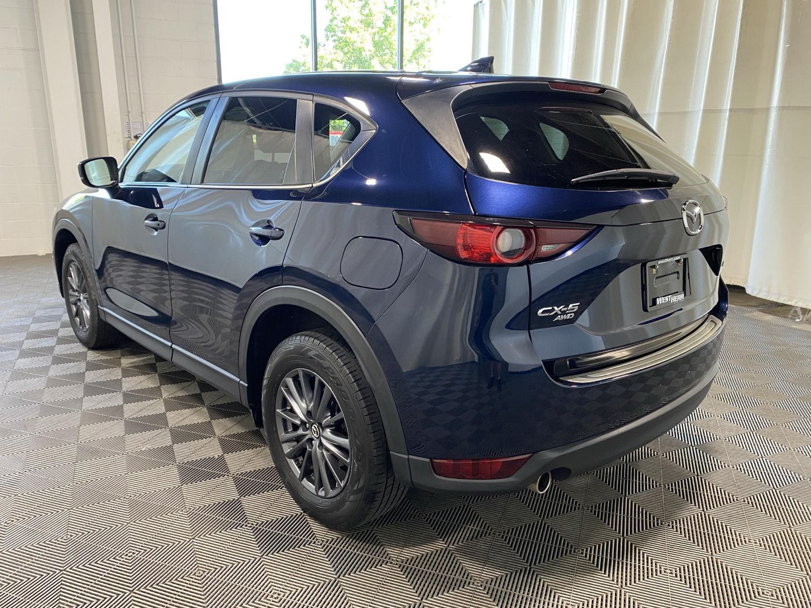 Used 2019 Deep Crystal Blue Mica Mazda Touring image 5